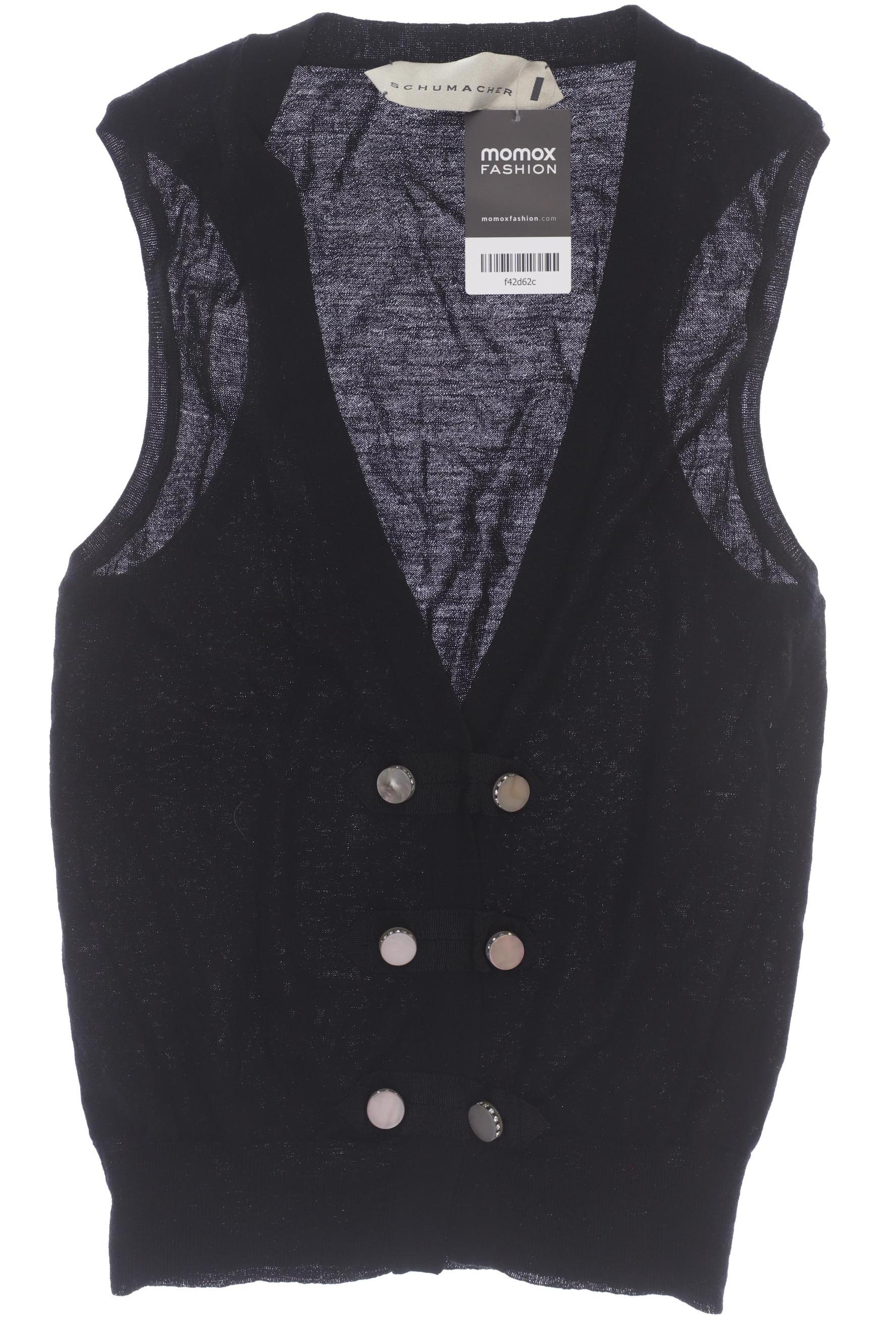 

Schumacher Damen Weste, schwarz, Gr. 38