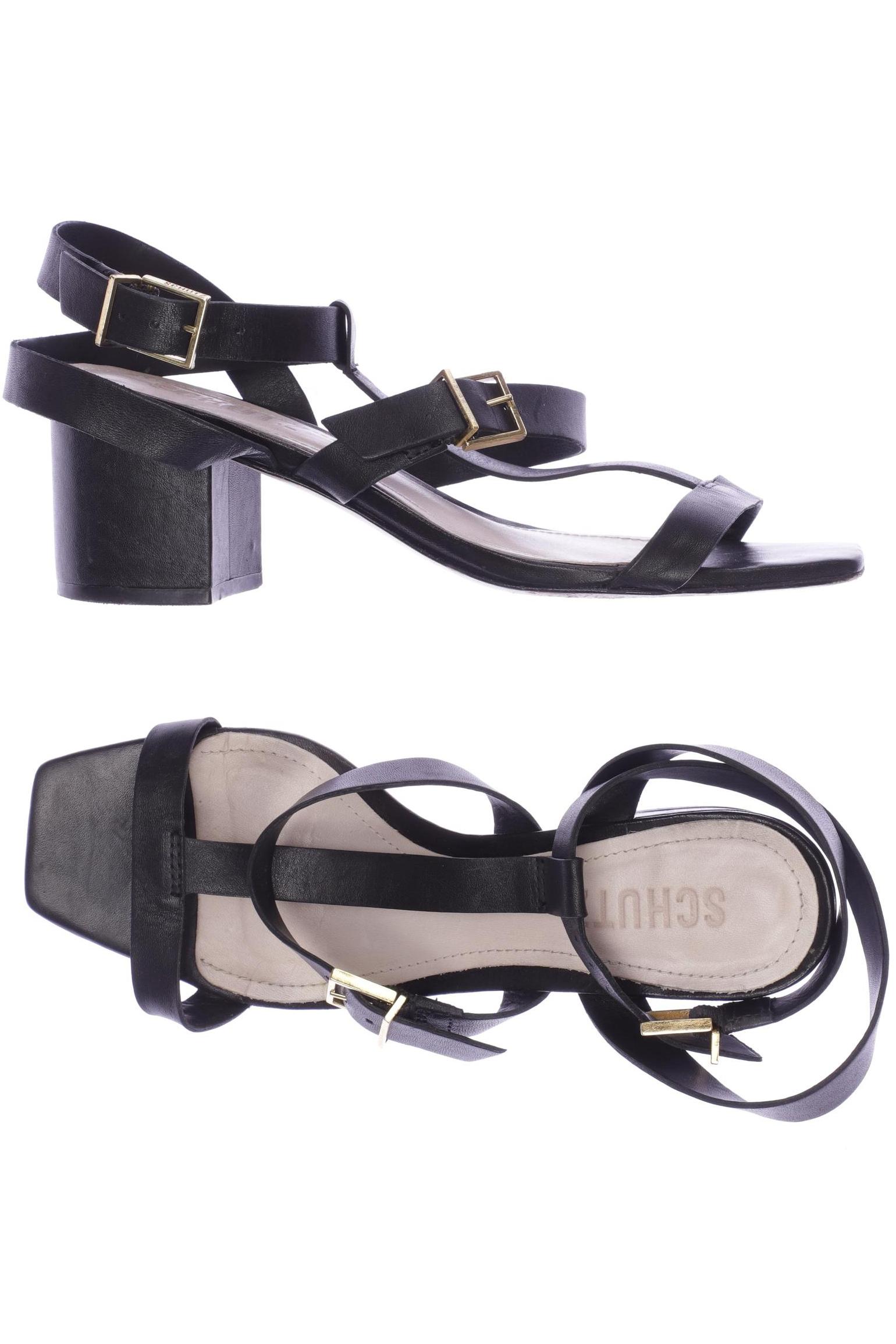 

Schutz Damen Sandale, schwarz, Gr. 36