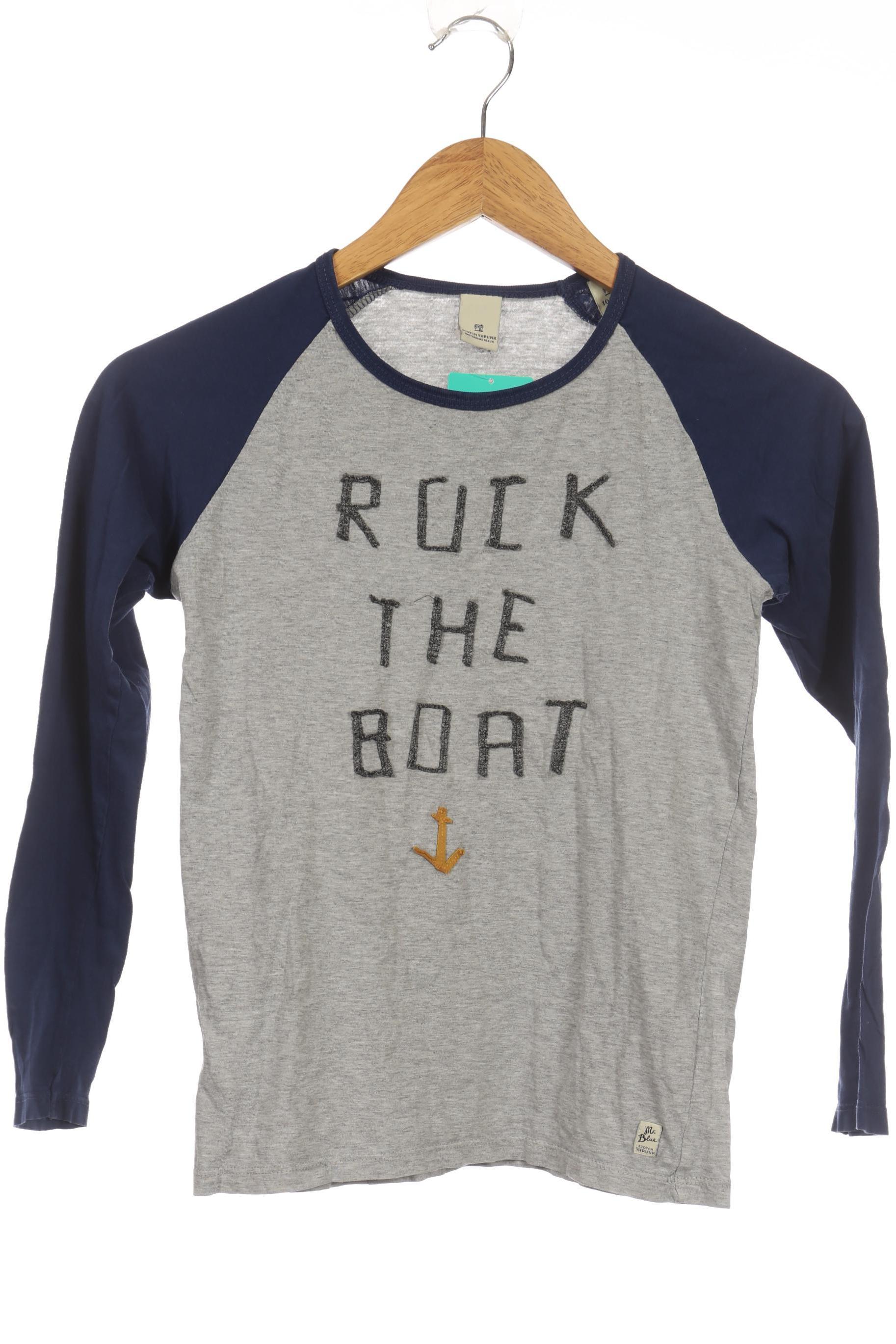 

Scotch Shrunk Jungen Langarmshirt, blau, Gr. 140