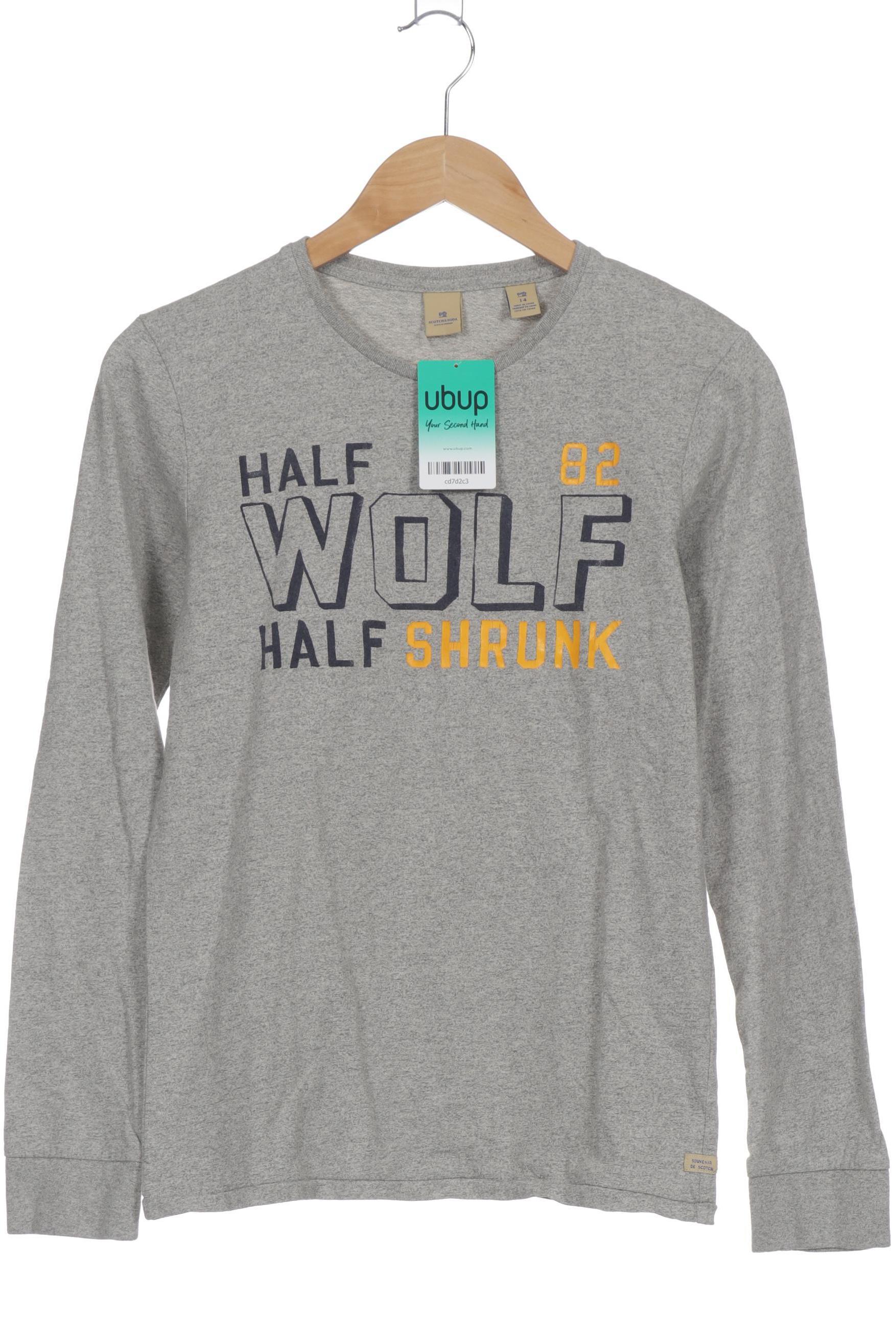 

Scotch Shrunk Jungen Langarmshirt, grau, Gr. 164