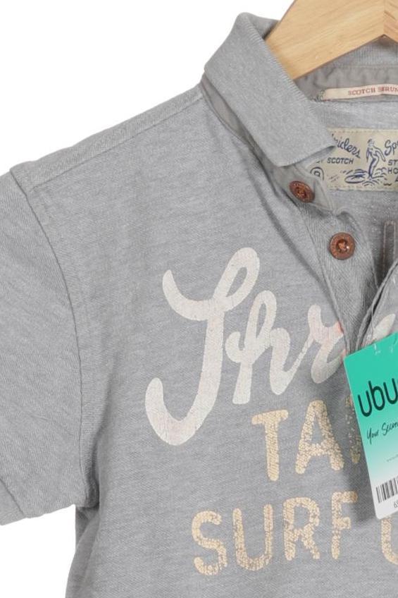 Thumbnail - Scotch Shrunk Jungen Poloshirt, grau, Gr. 140