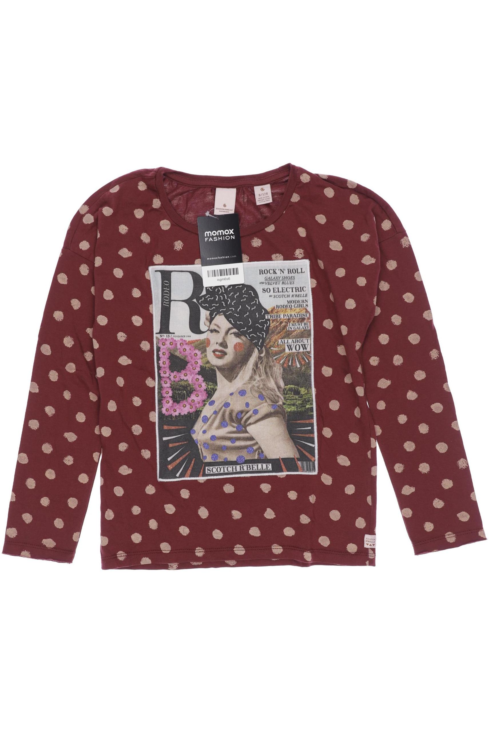 

Scotch R'Belle Damen Langarmshirt, bordeaux, Gr. 128