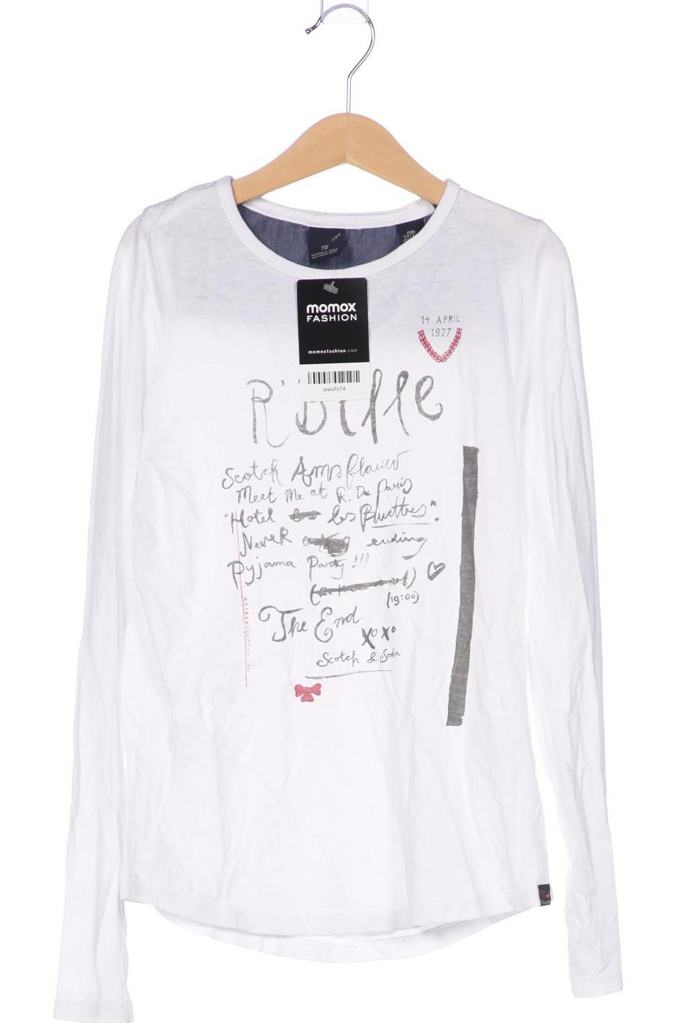 

Scotch R'Belle Damen Langarmshirt, weiß, Gr. 140