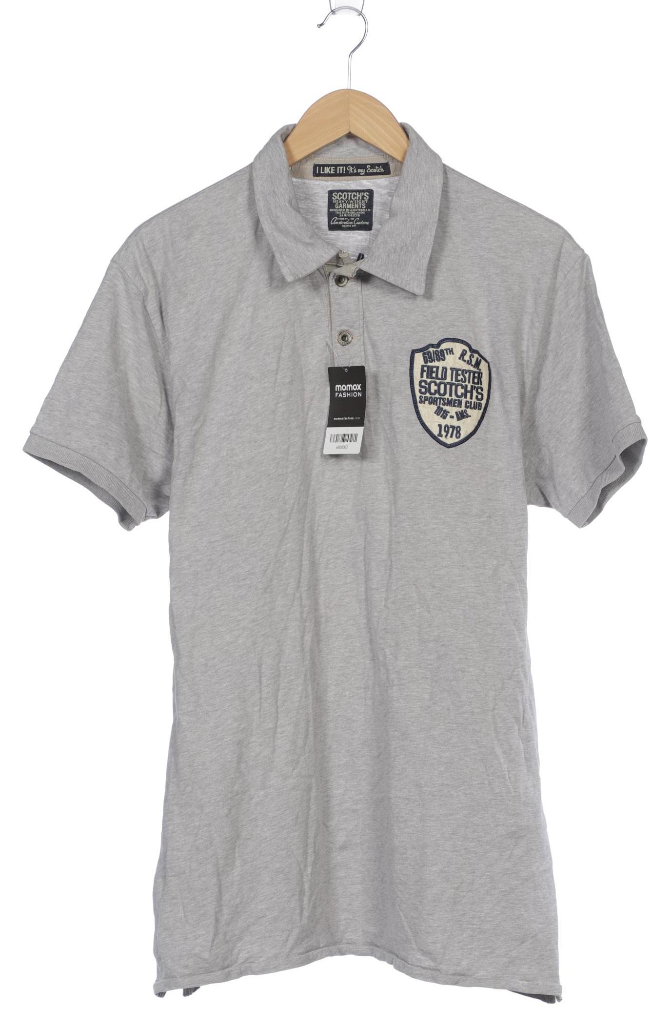 

Scotch Shrunk Herren Poloshirt, grau, Gr. 54