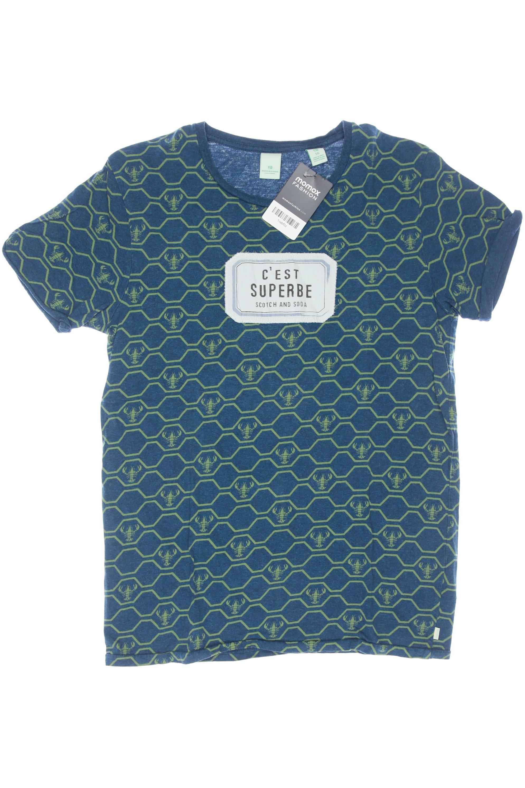 

Scotch Shrunk Herren T-Shirt, blau, Gr. 176