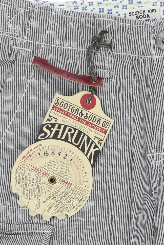 Thumbnail - Scotch Shrunk Herren Shorts, grau, Gr. 128