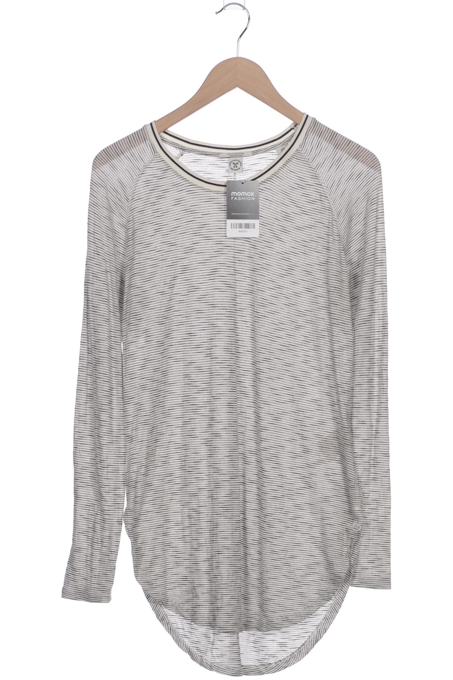 

Scotch & Soda Damen Langarmshirt, weiß, Gr. 42