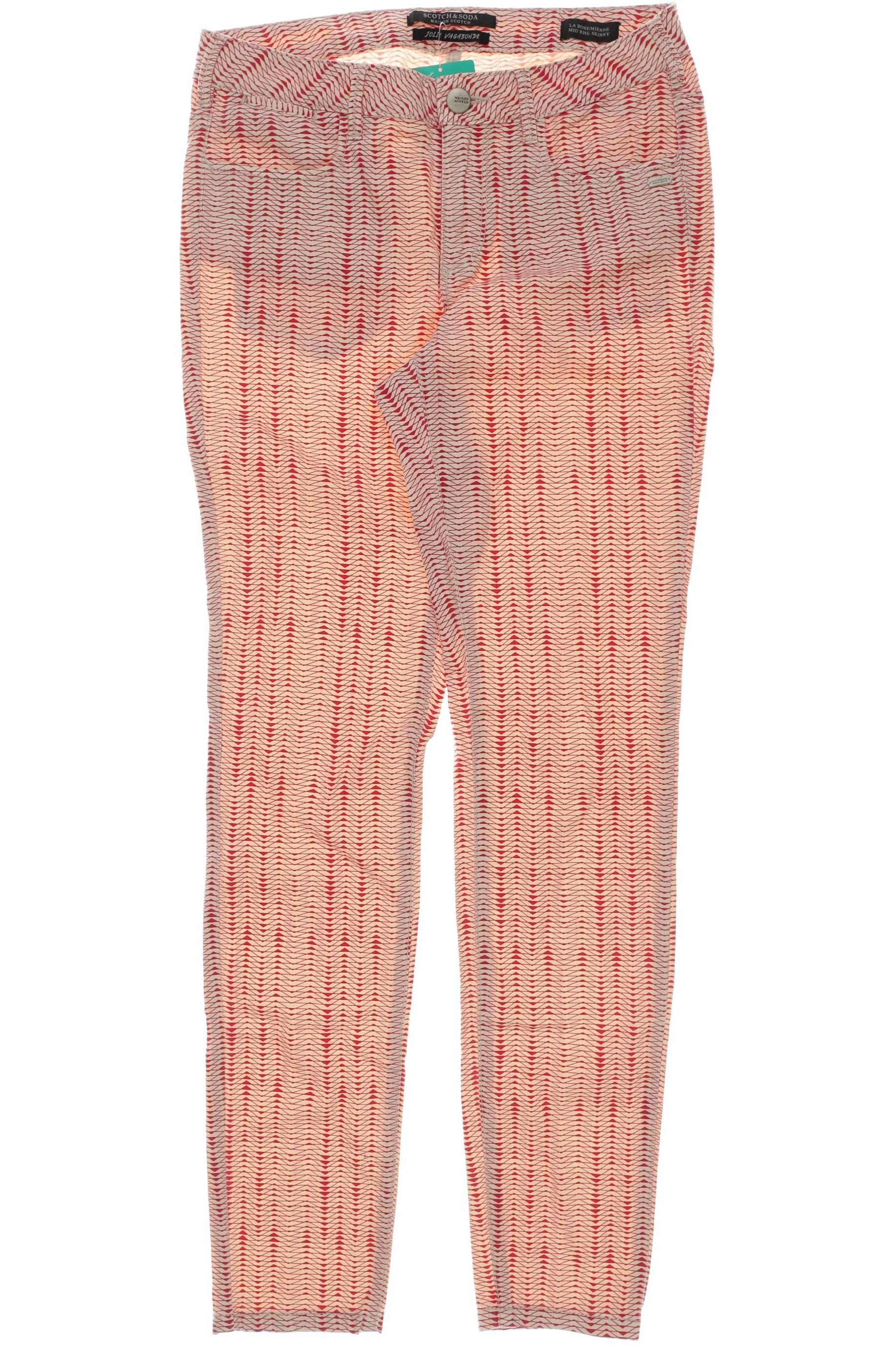 

Scotch & Soda Damen Stoffhose, rot, Gr. 0