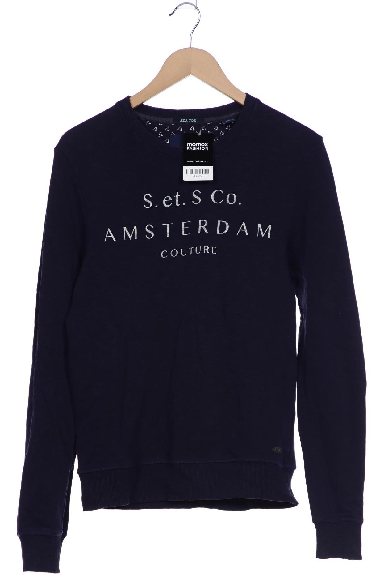 

Scotch & Soda Damen Sweatshirt, marineblau, Gr. 38