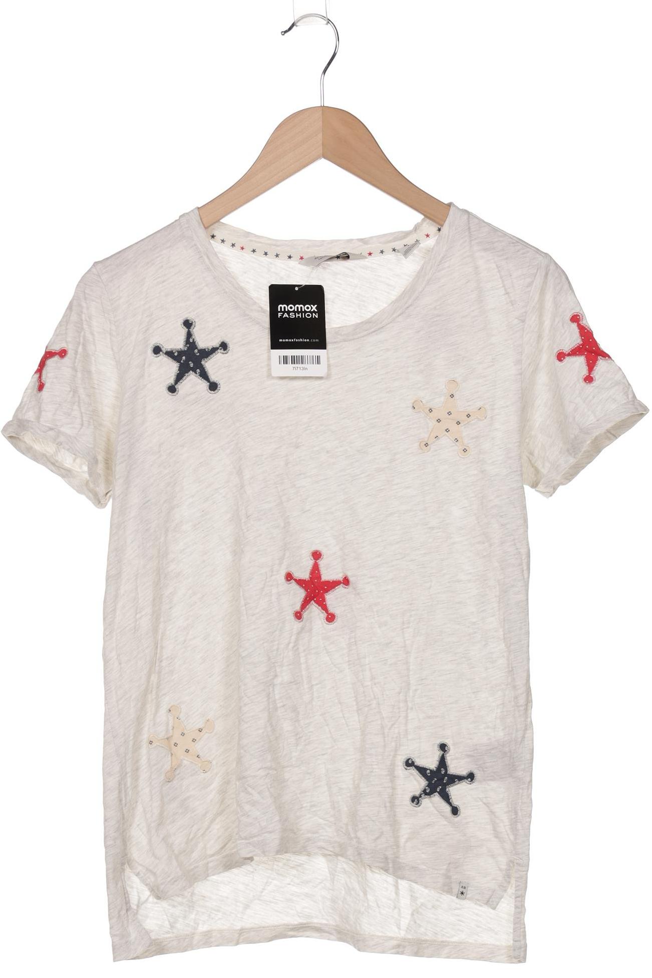 

Scotch & Soda Damen T-Shirt, cremeweiß, Gr. 36