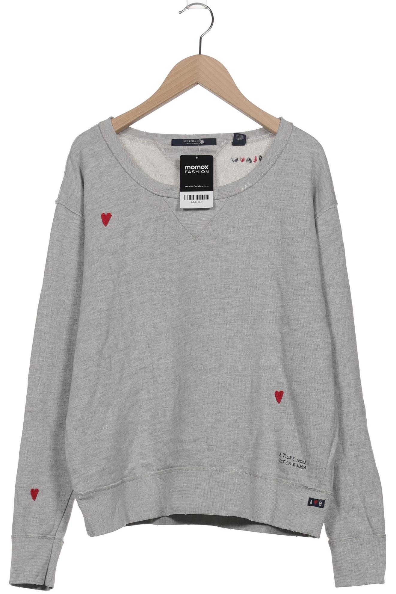 

Scotch & Soda Damen Sweatshirt, grau, Gr. 36