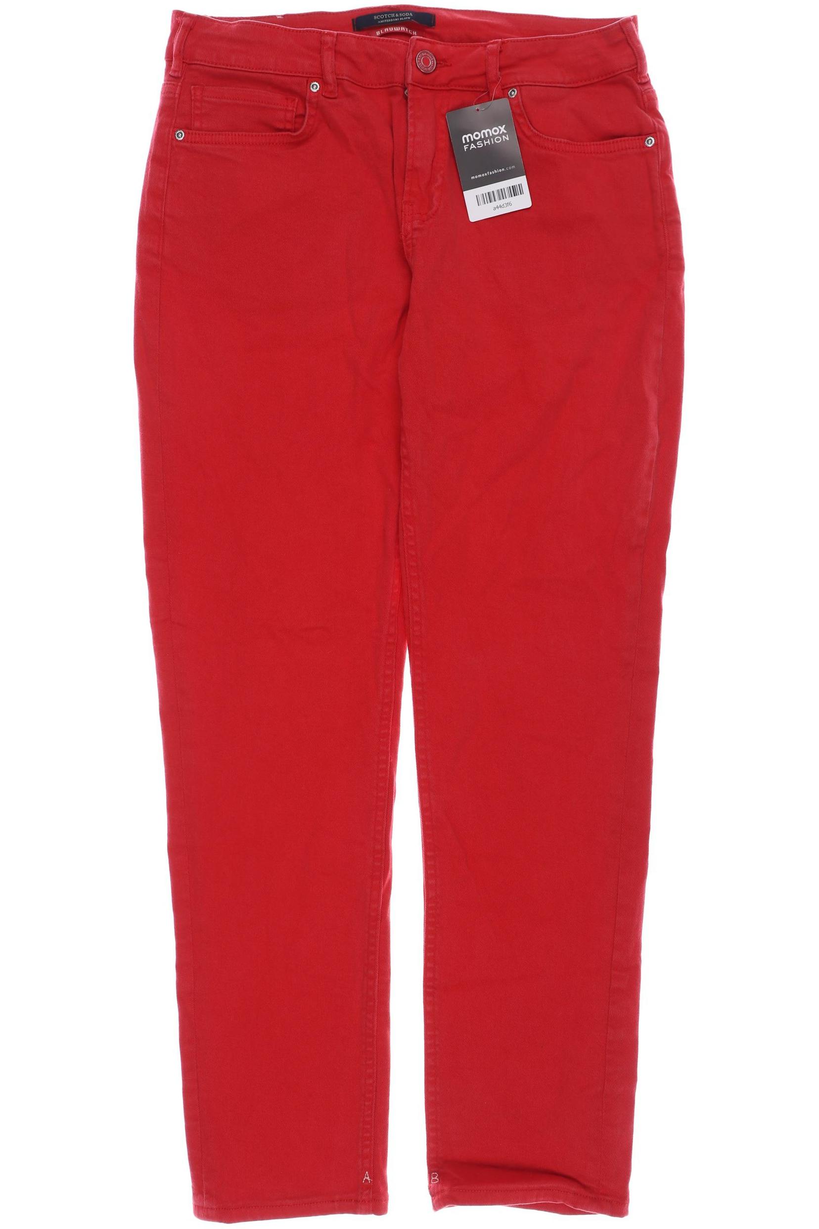 

Scotch & Soda Damen Jeans, rot