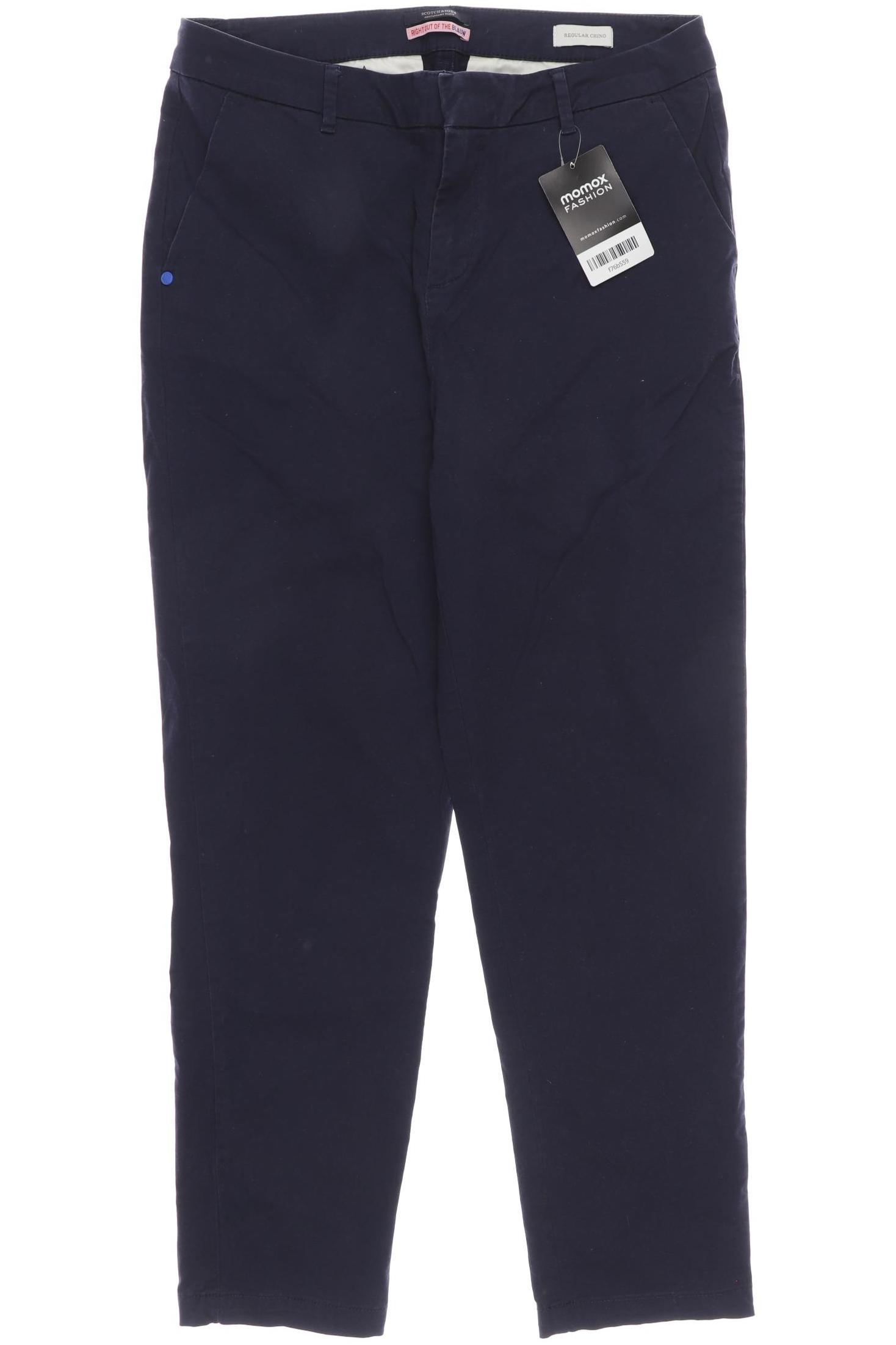 

Scotch & Soda Damen Stoffhose, marineblau, Gr. 27
