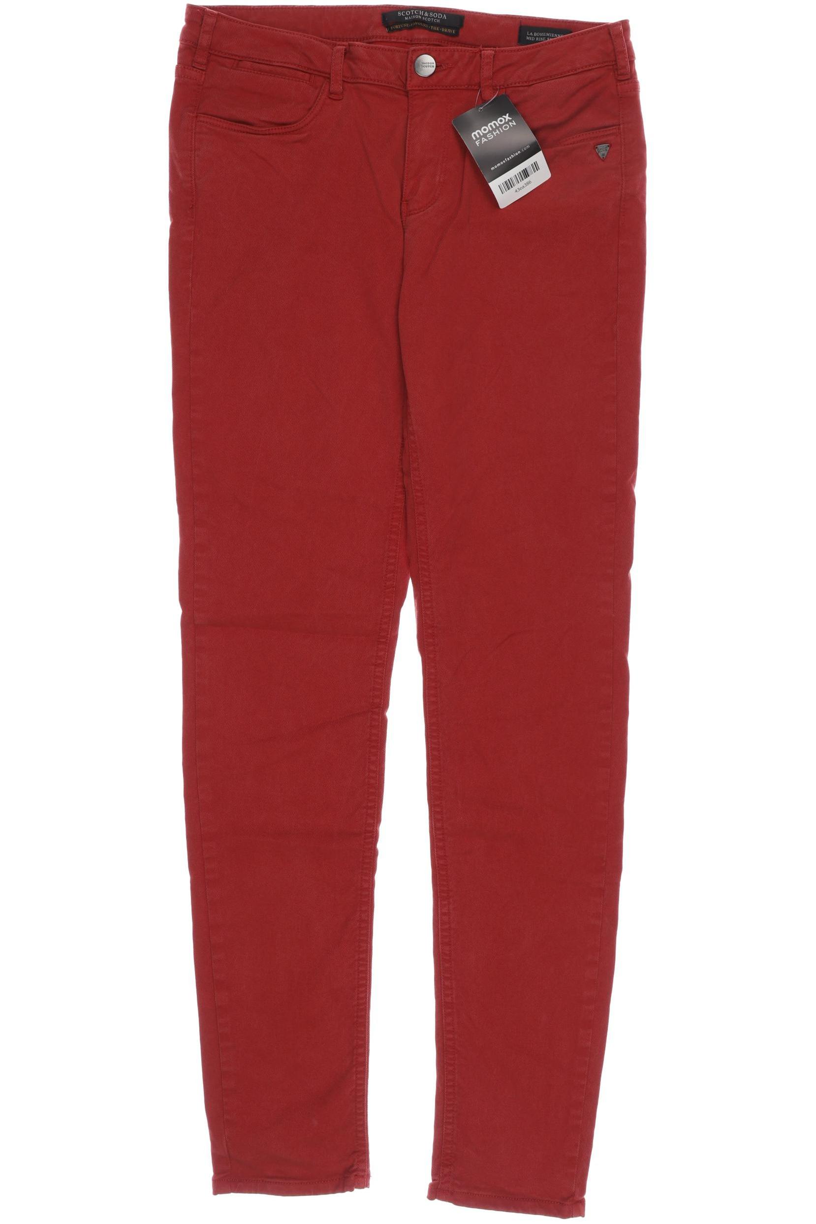 

Scotch & Soda Damen Jeans, rot