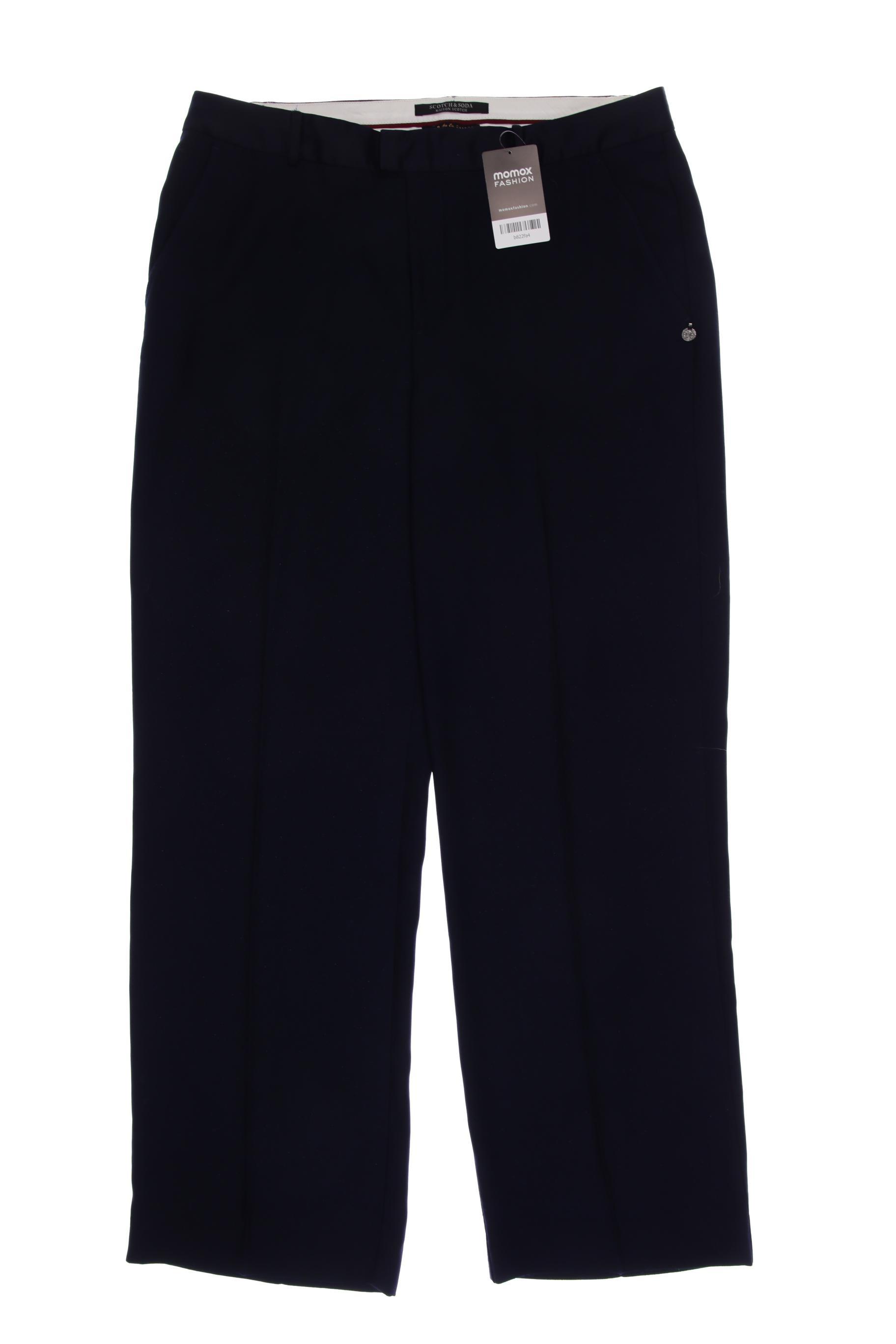 

Scotch & Soda Damen Stoffhose, marineblau