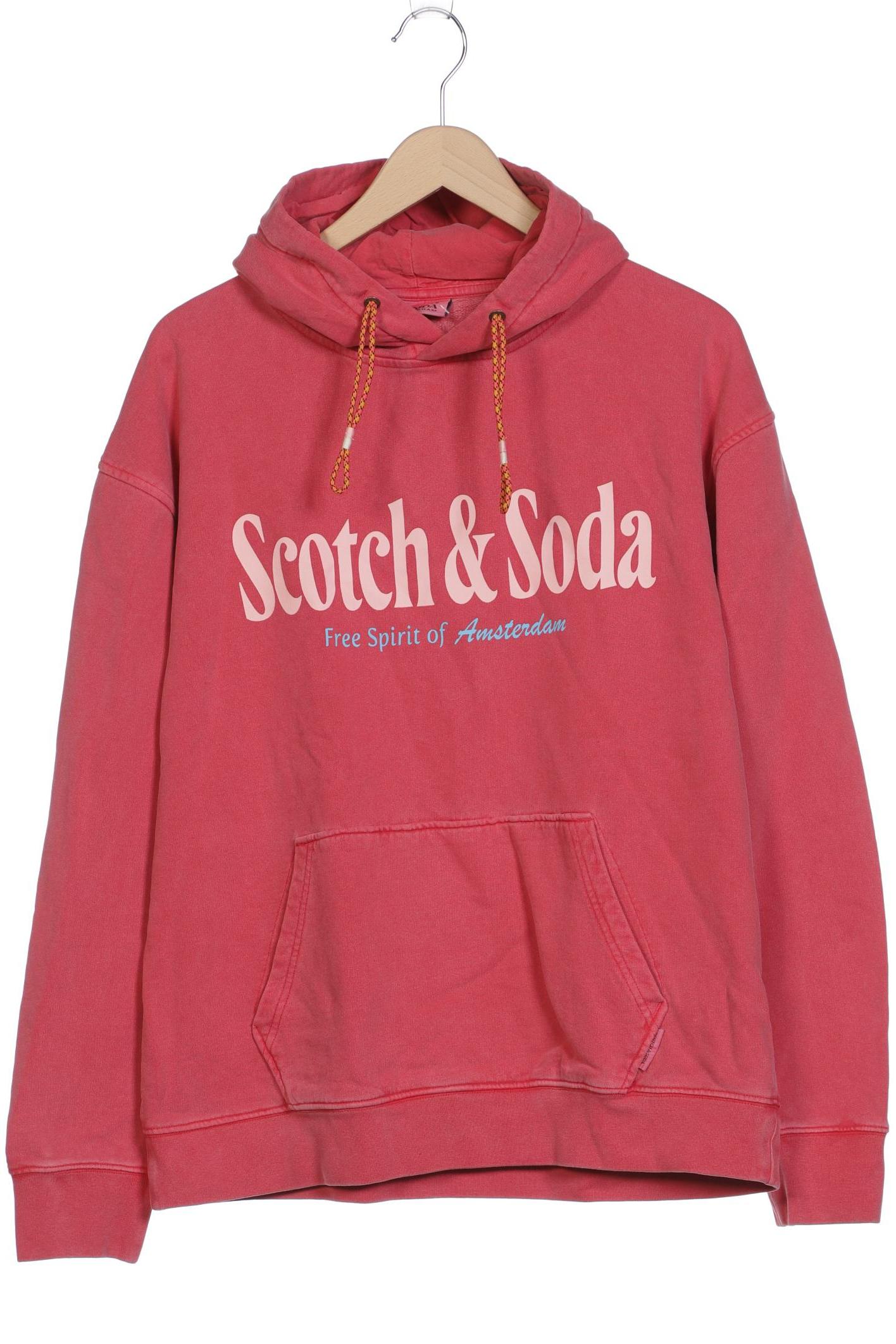 

Scotch & Soda Damen Kapuzenpullover, rot, Gr. 44