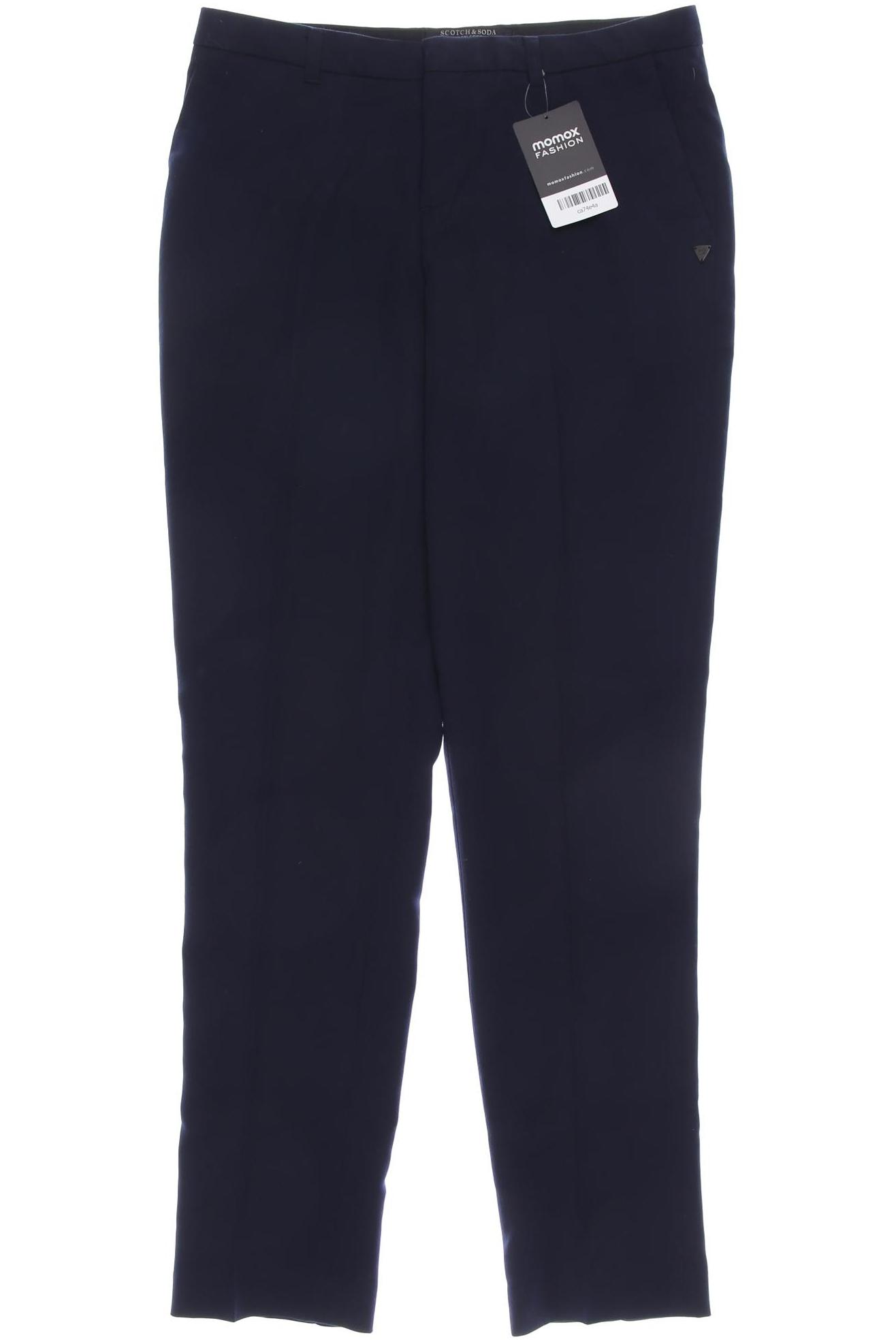 

Scotch & Soda Damen Stoffhose, marineblau, Gr. 0