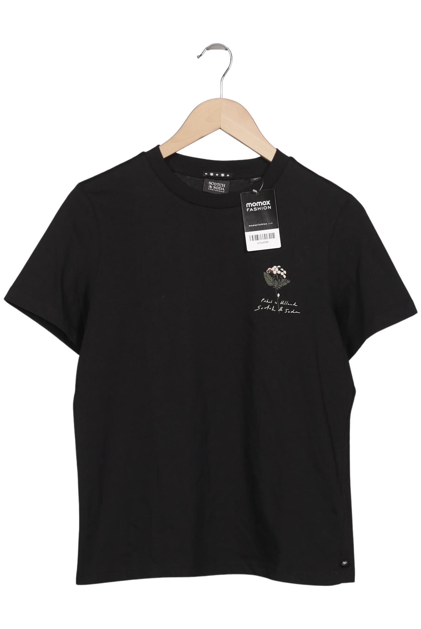 

Scotch & Soda Damen T-Shirt, schwarz, Gr. 36