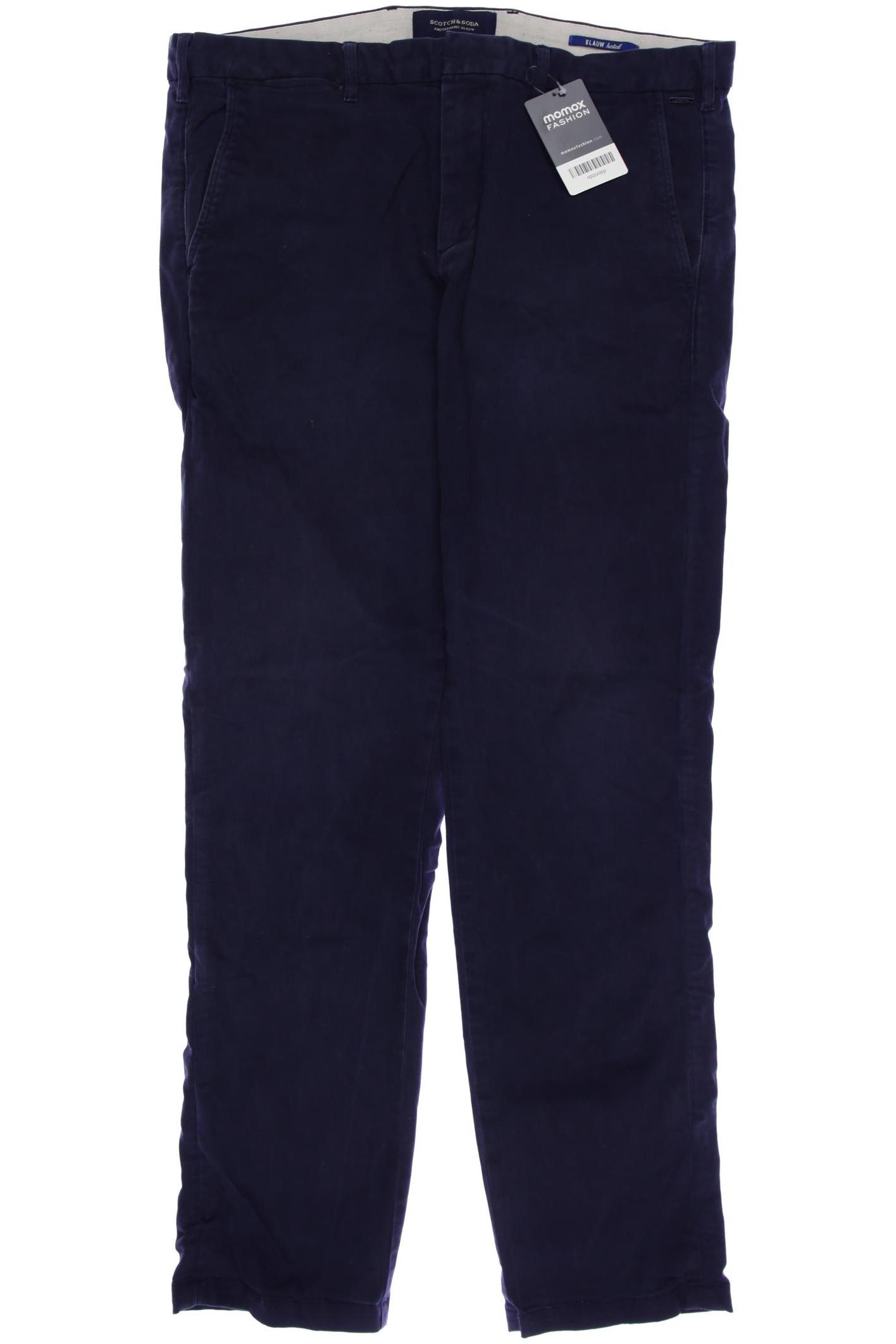 

Scotch & Soda Herren Stoffhose, marineblau, Gr. 34