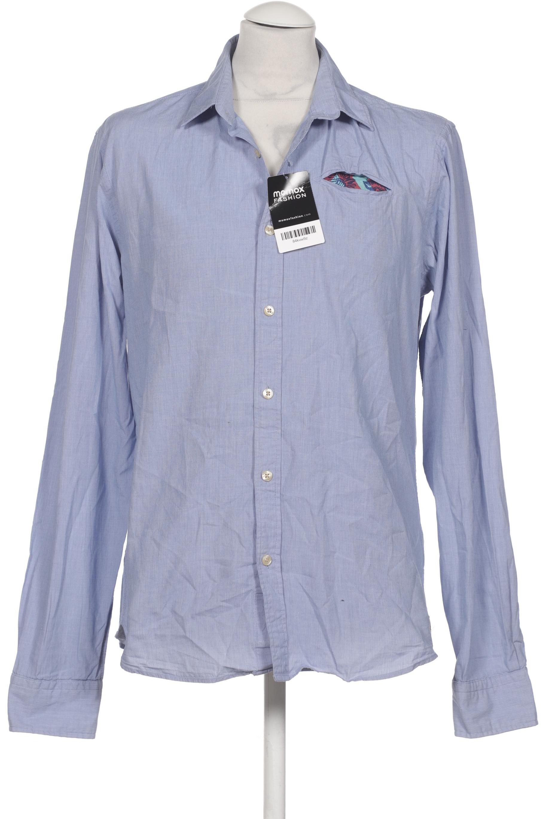

Scotch & Soda Herren Hemd, blau, Gr. 48