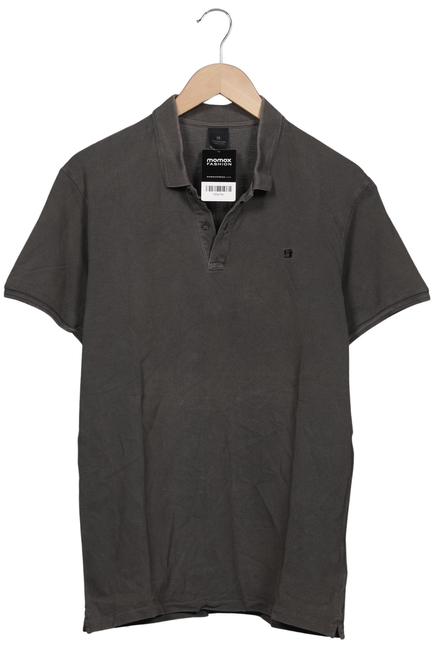 

Scotch & Soda Herren Poloshirt, grau, Gr. 52