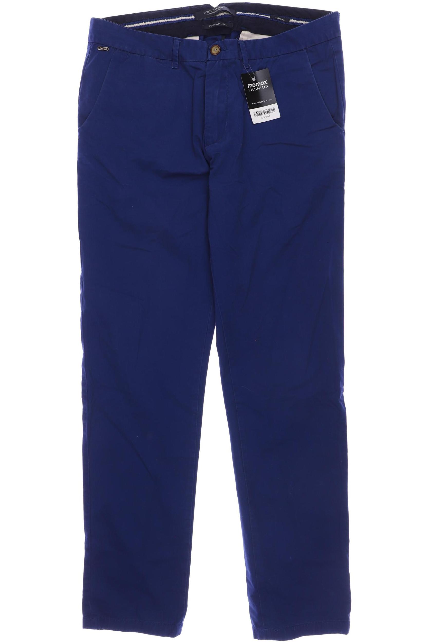 

Scotch & Soda Herren Stoffhose, blau