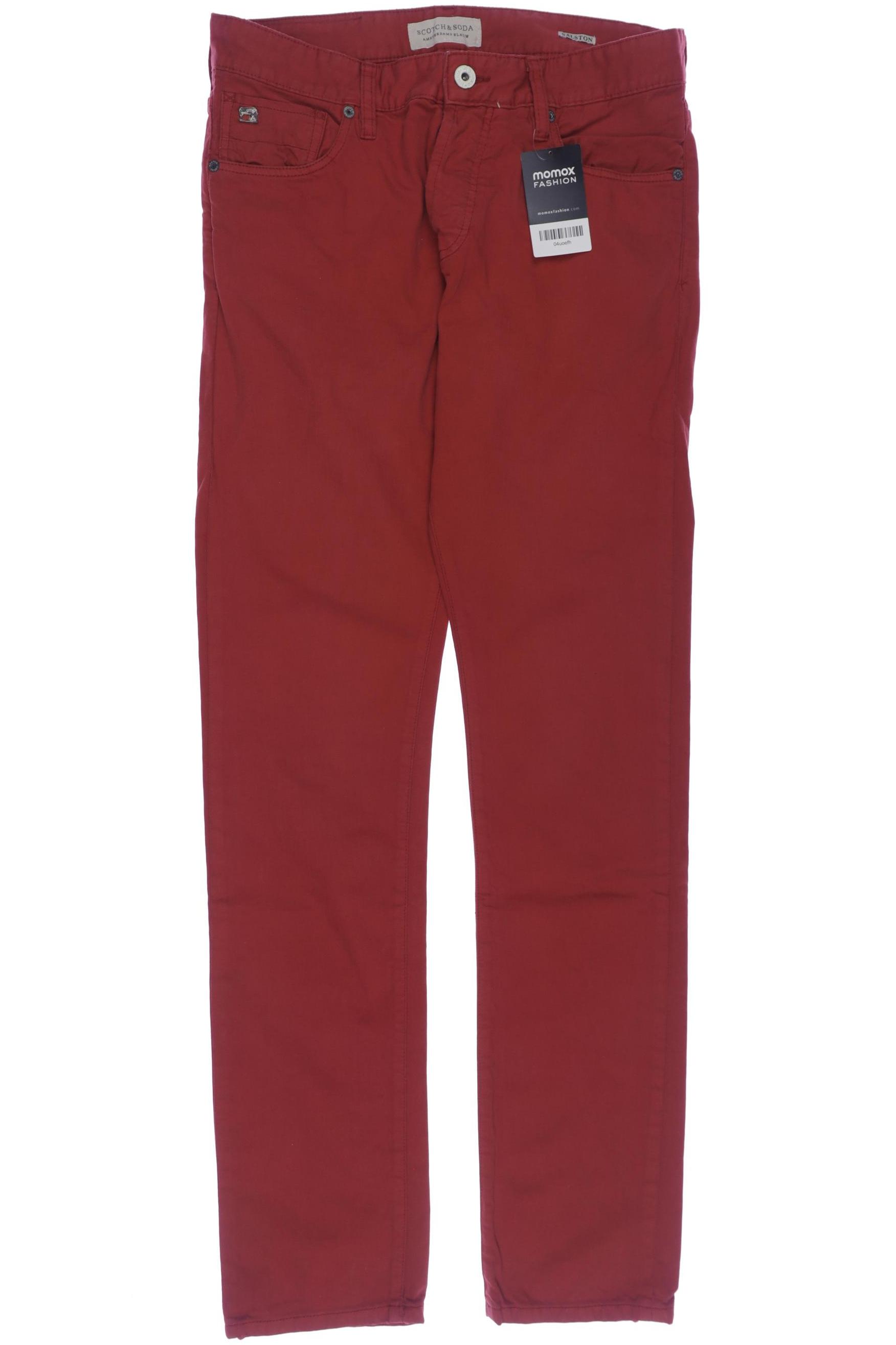 

Scotch & Soda Herren Jeans, rot, Gr. 30