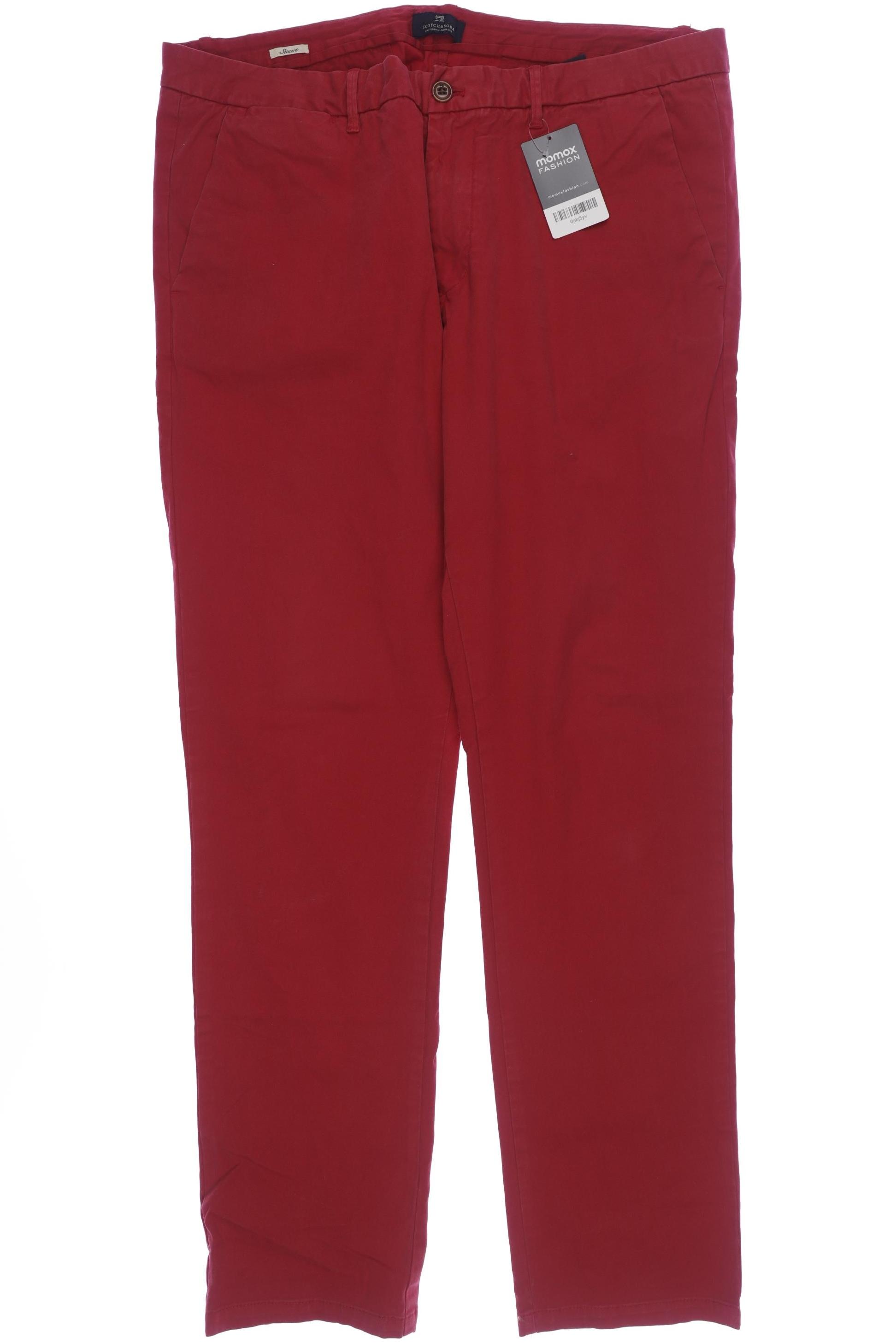 

Scotch & Soda Herren Stoffhose, rot, Gr. 36