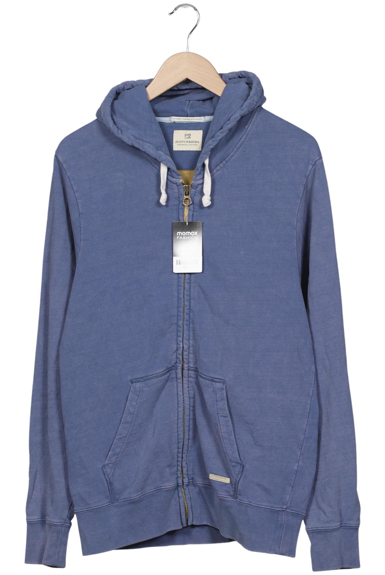 

Scotch & Soda Herren Kapuzenpullover, blau, Gr. 52