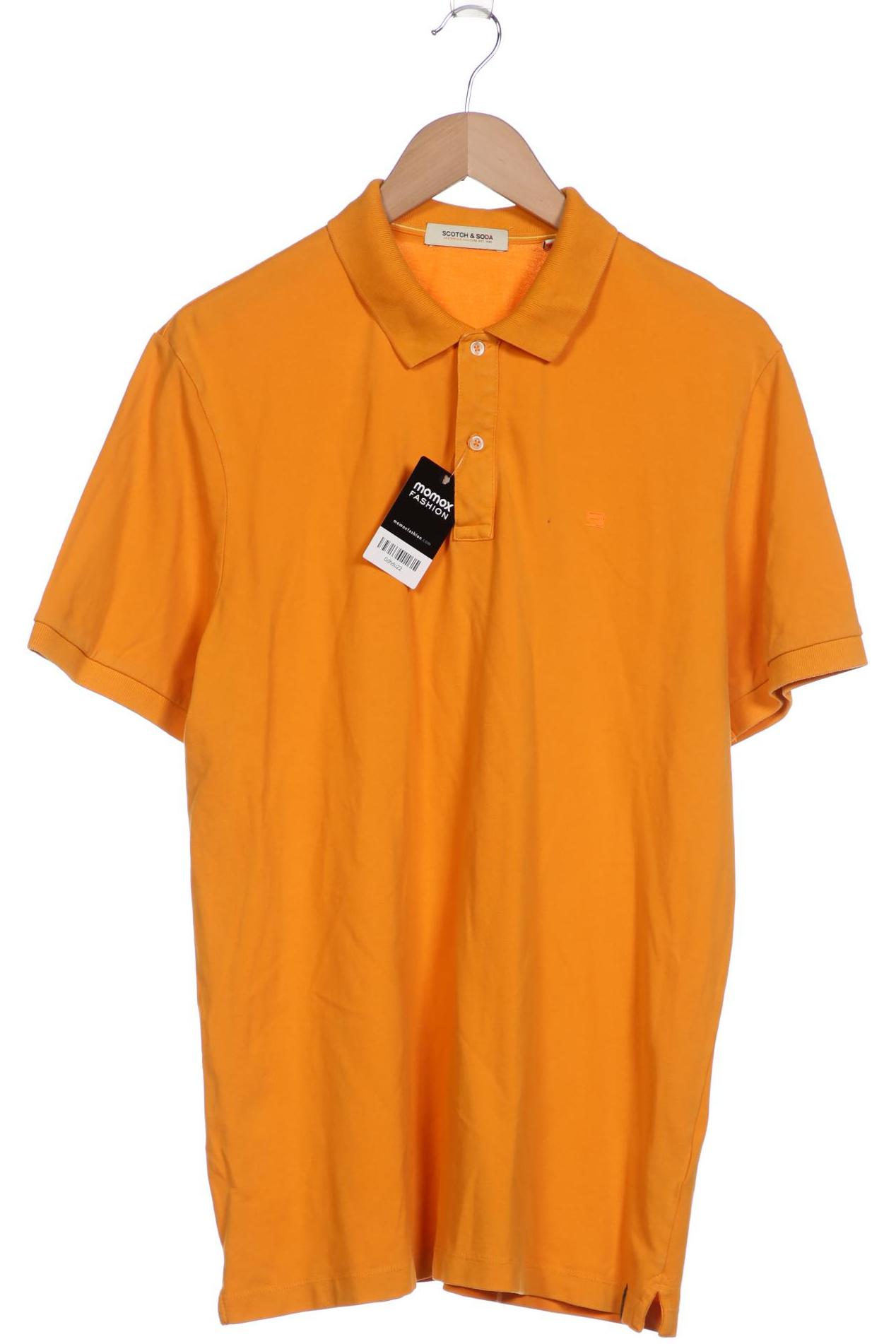 

Scotch & Soda Herren Poloshirt, orange, Gr. 54