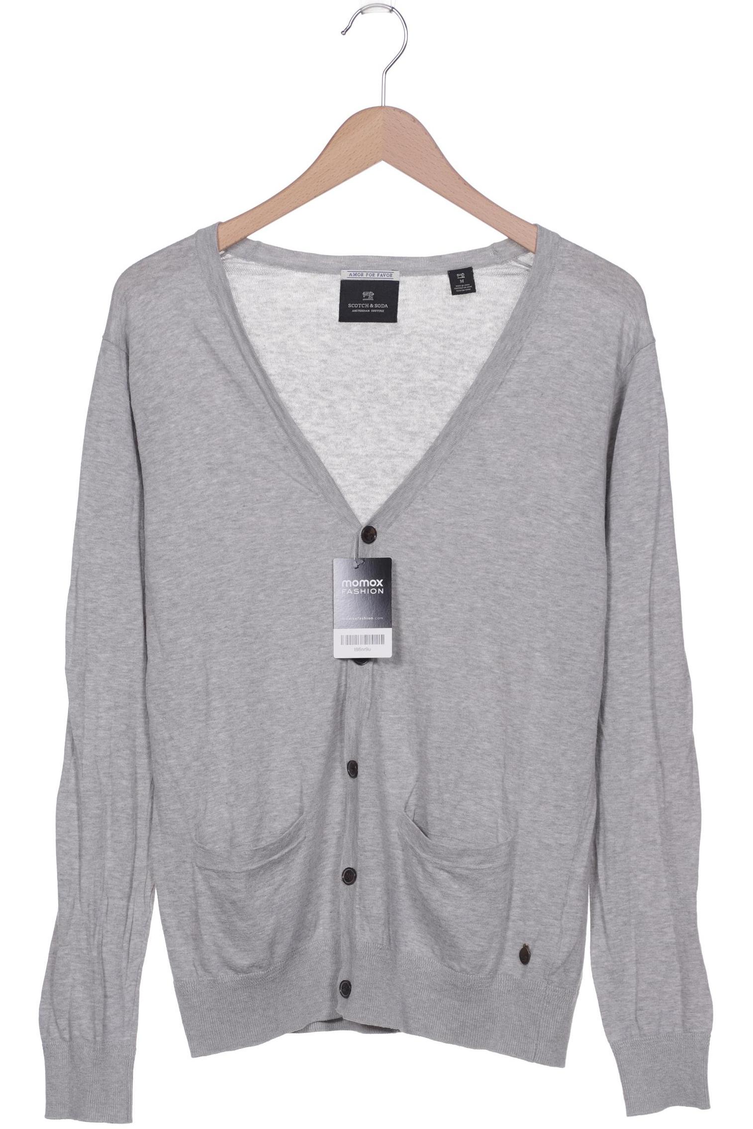 

Scotch & Soda Herren Strickjacke, grau, Gr. 48