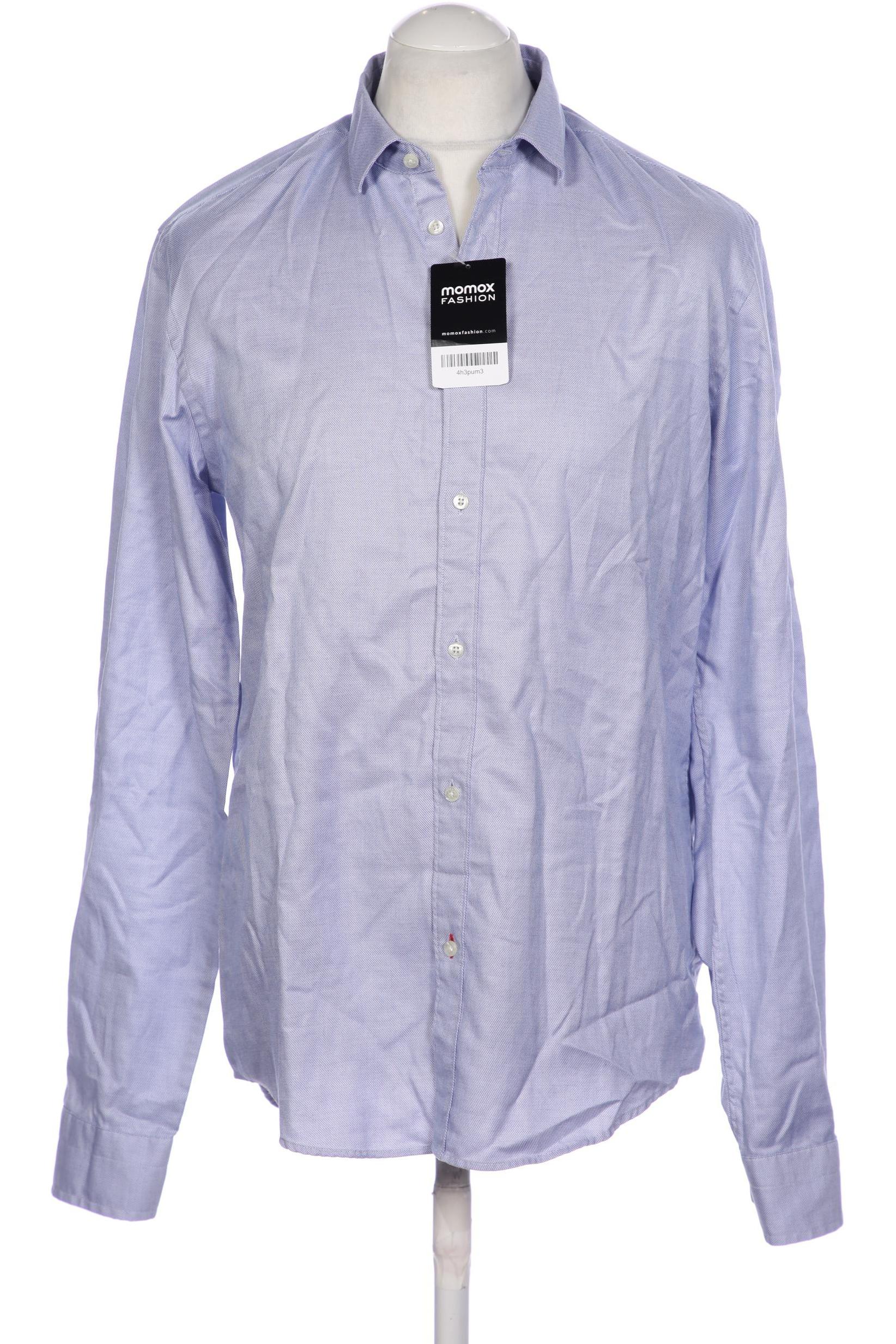 

Scotch & Soda Herren Hemd, blau, Gr. 52