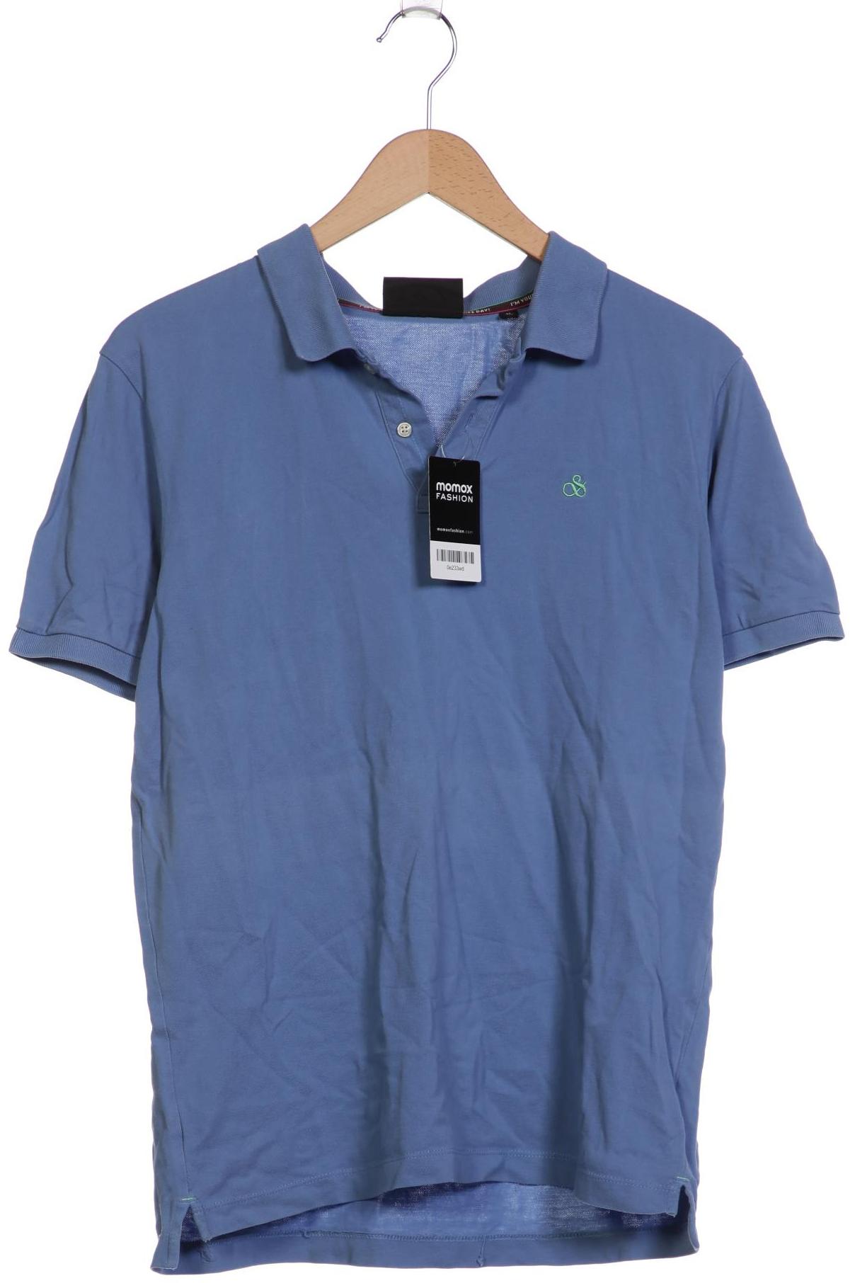 

Scotch & Soda Herren Poloshirt, blau, Gr. 48