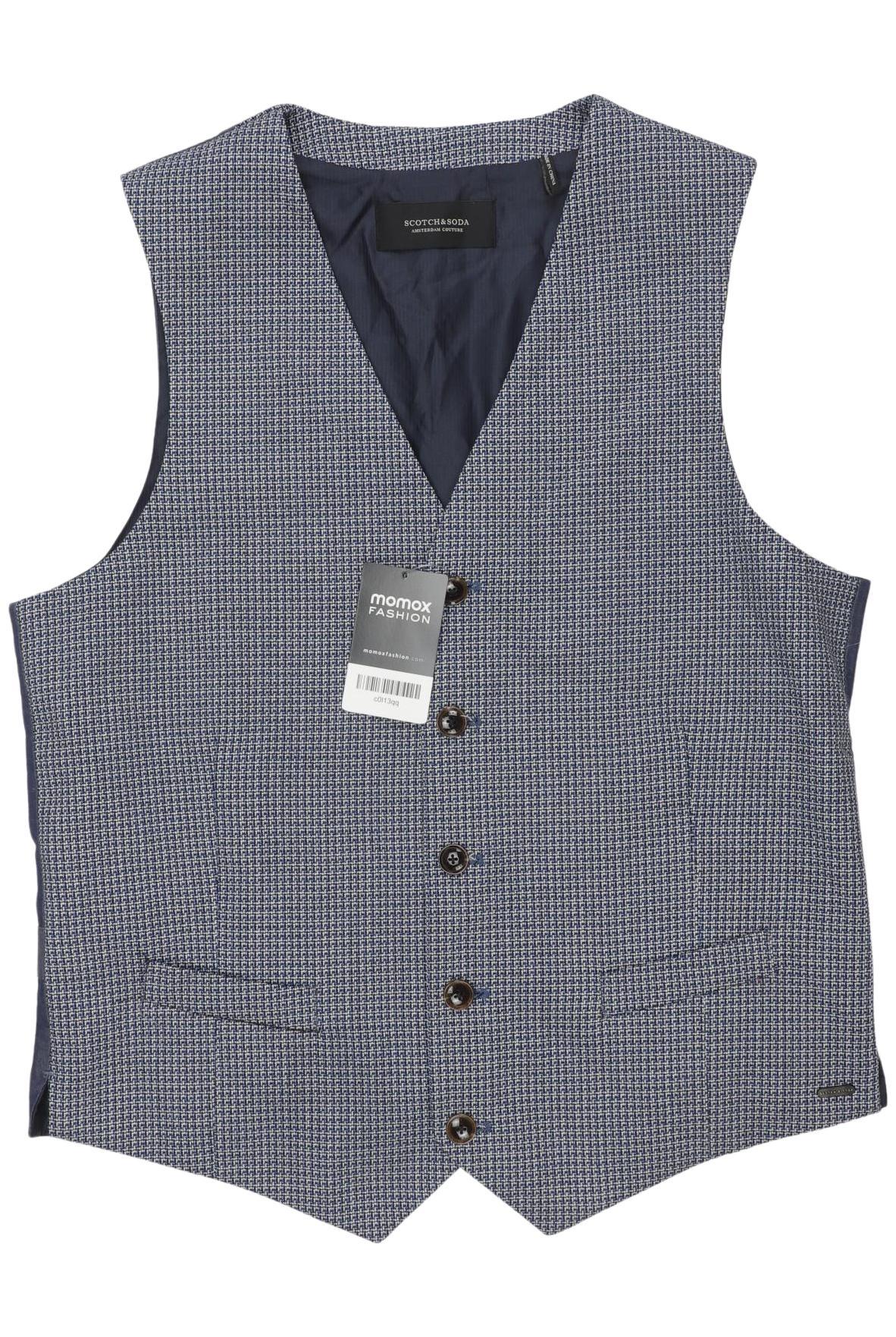 

Scotch & Soda Herren Weste, blau, Gr. 48