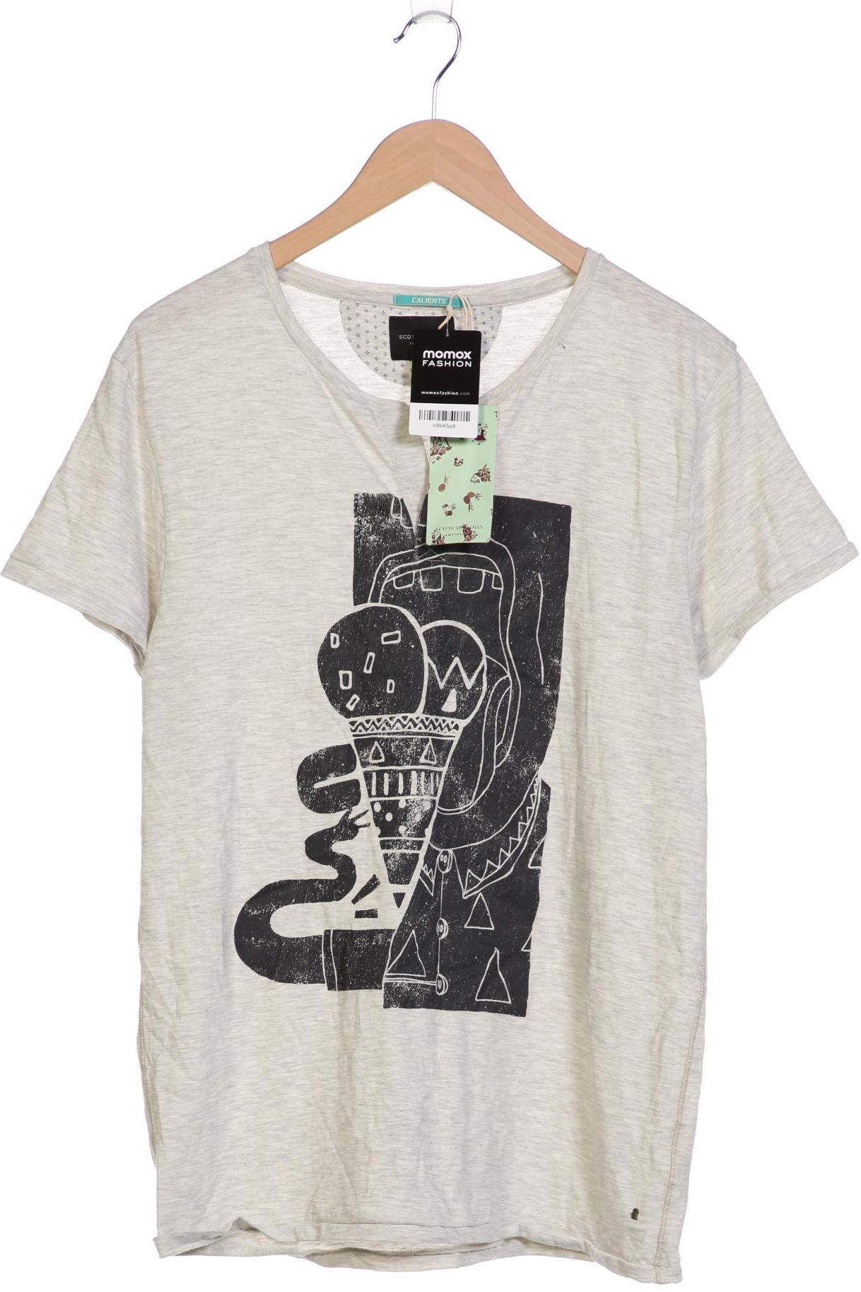 

Scotch & Soda Herren T-Shirt, grau, Gr. 48