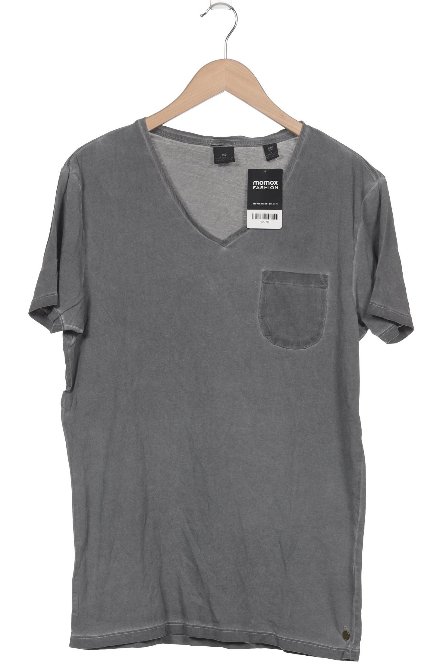 

Scotch & Soda Herren T-Shirt, grau, Gr. 52