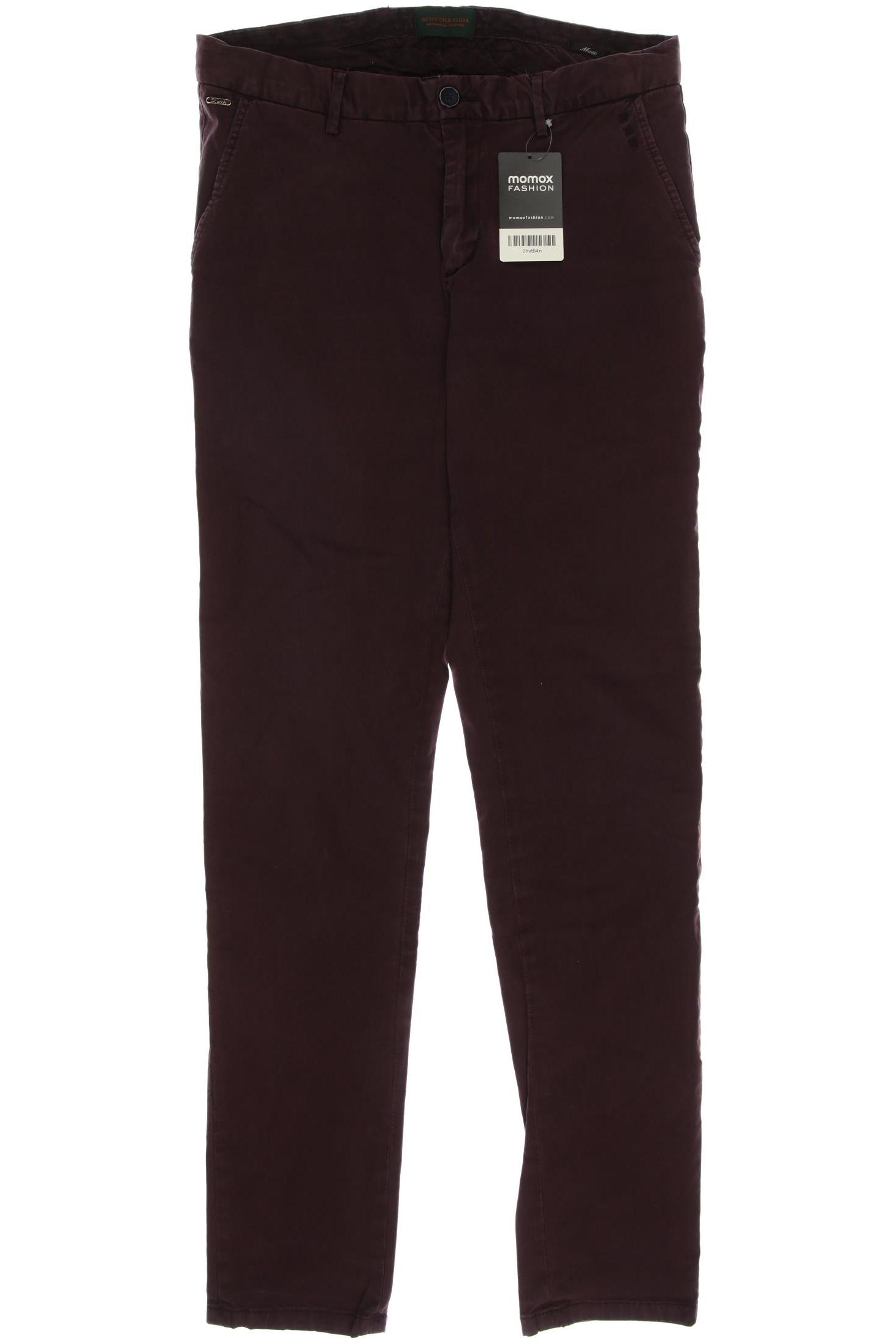 

Scotch & Soda Herren Stoffhose, bordeaux