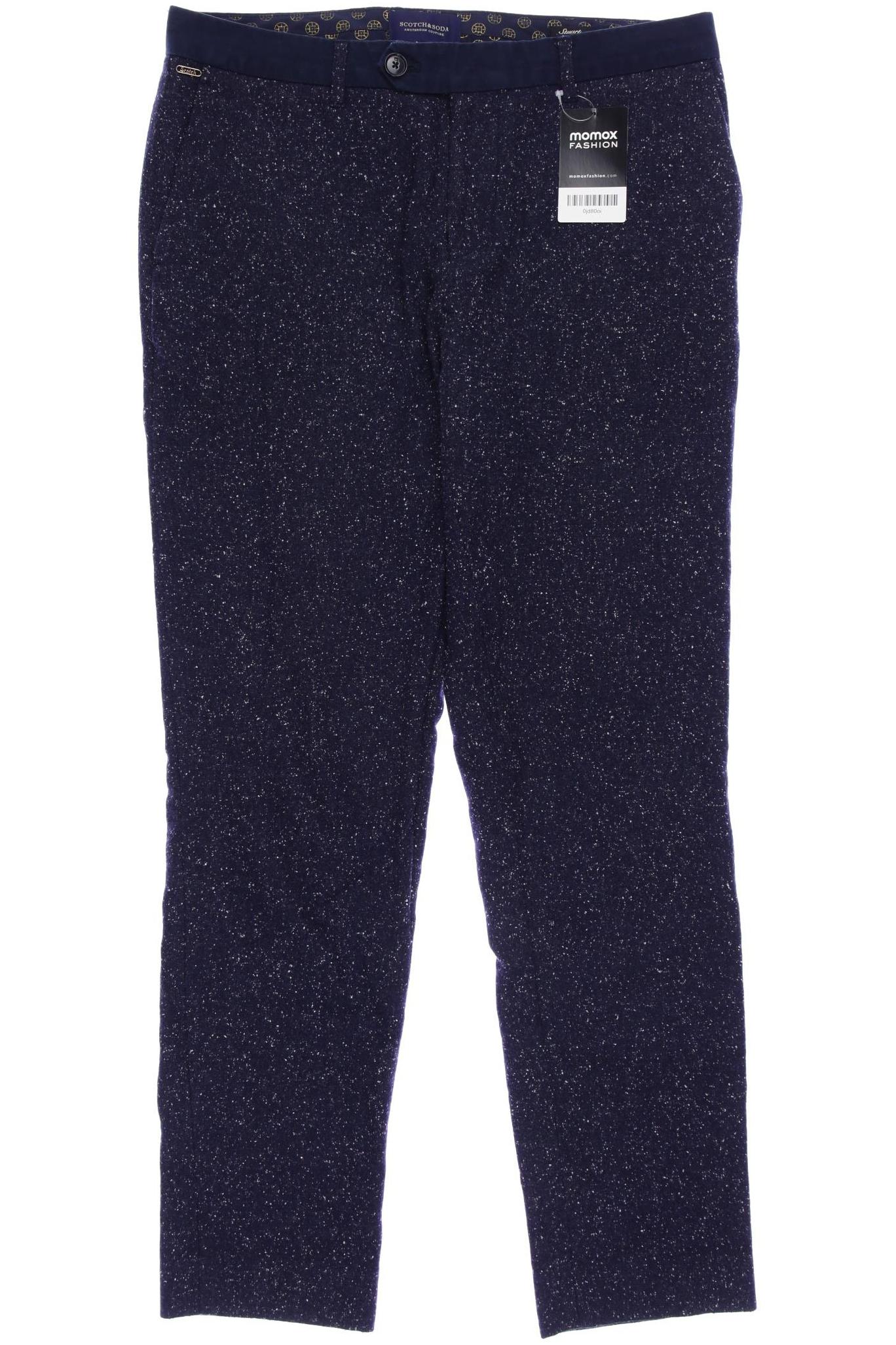

Scotch & Soda Herren Stoffhose, marineblau