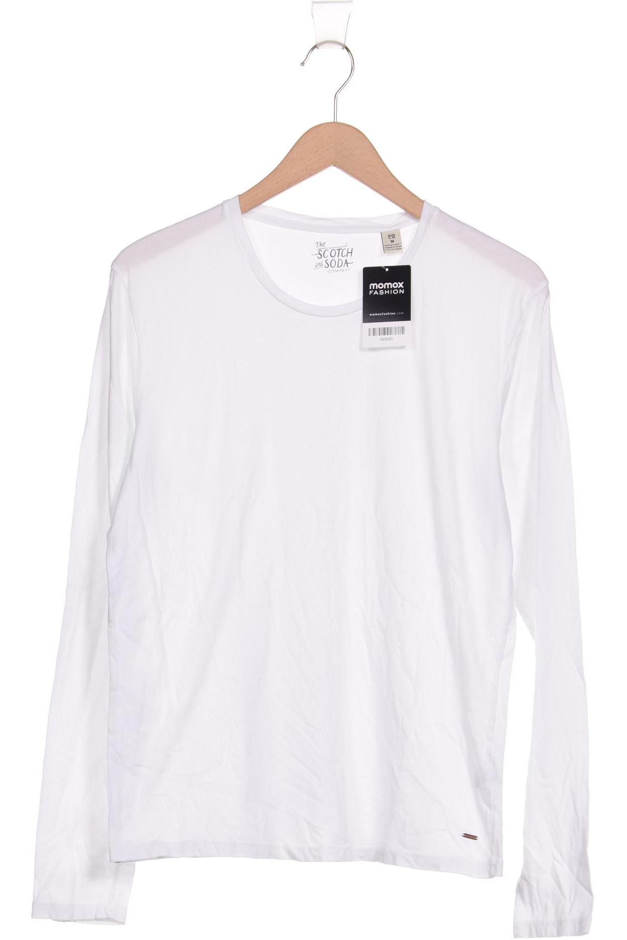 

Scotch & Soda Herren Langarmshirt, weiß, Gr. 48