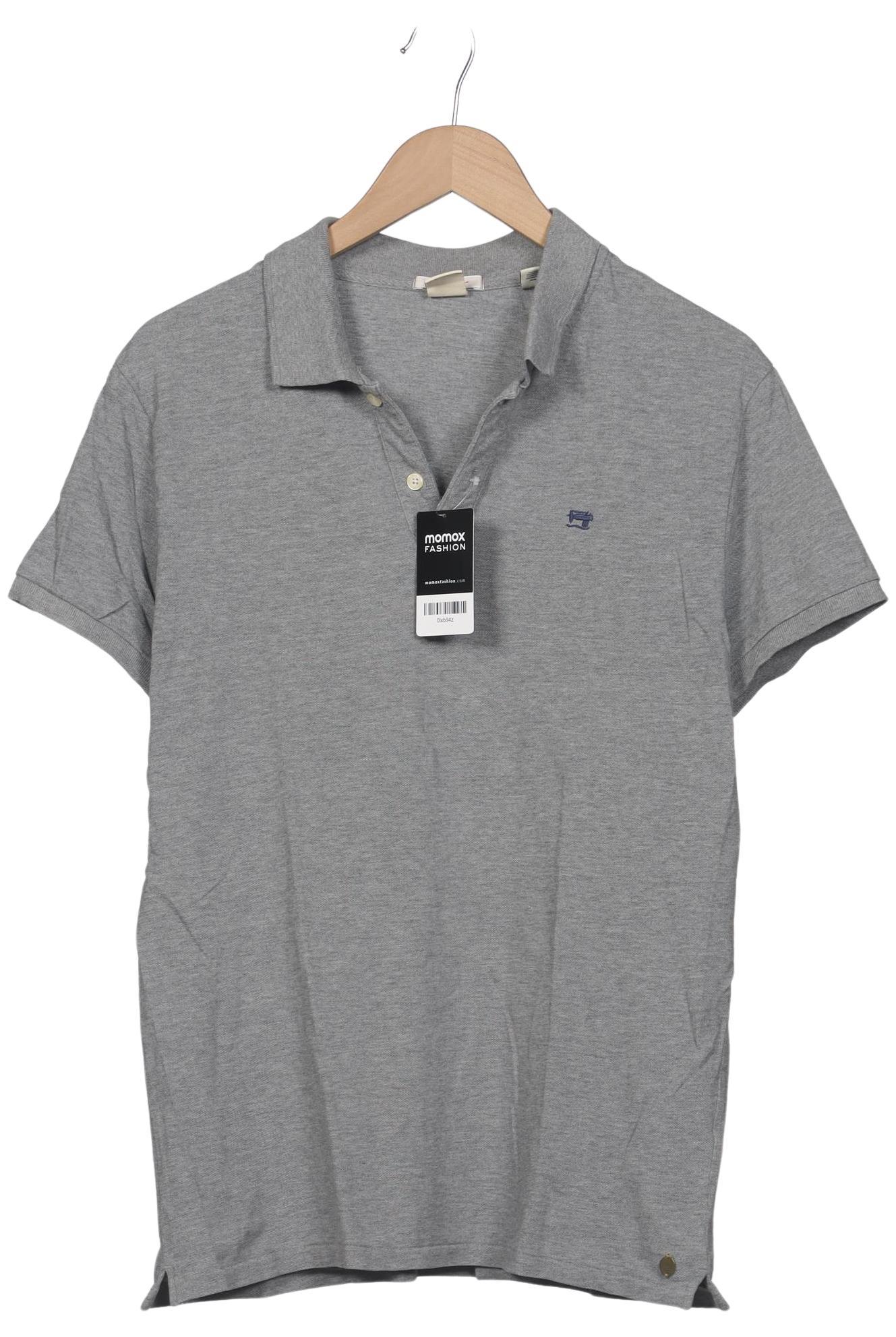 

Scotch & Soda Herren Poloshirt, grau, Gr. 52
