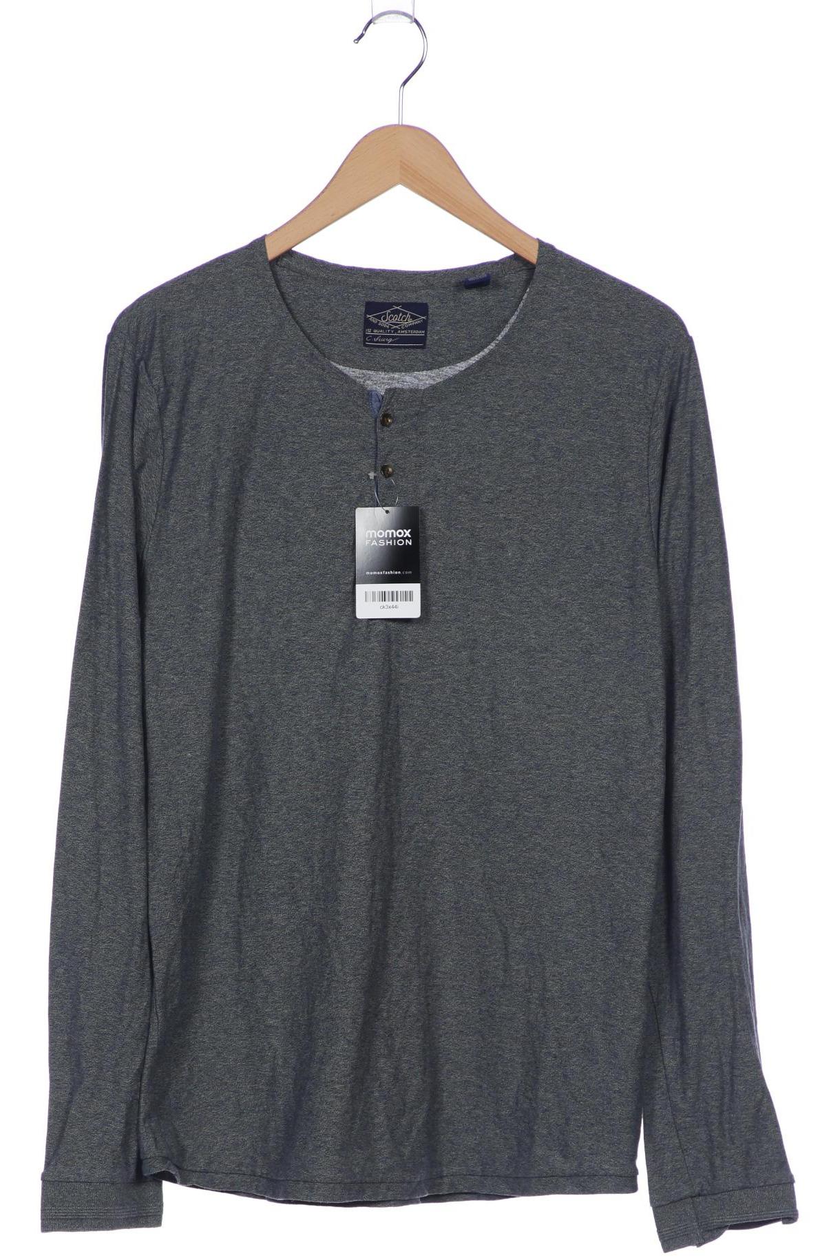 

Scotch & Soda Herren Langarmshirt, grau, Gr. 52