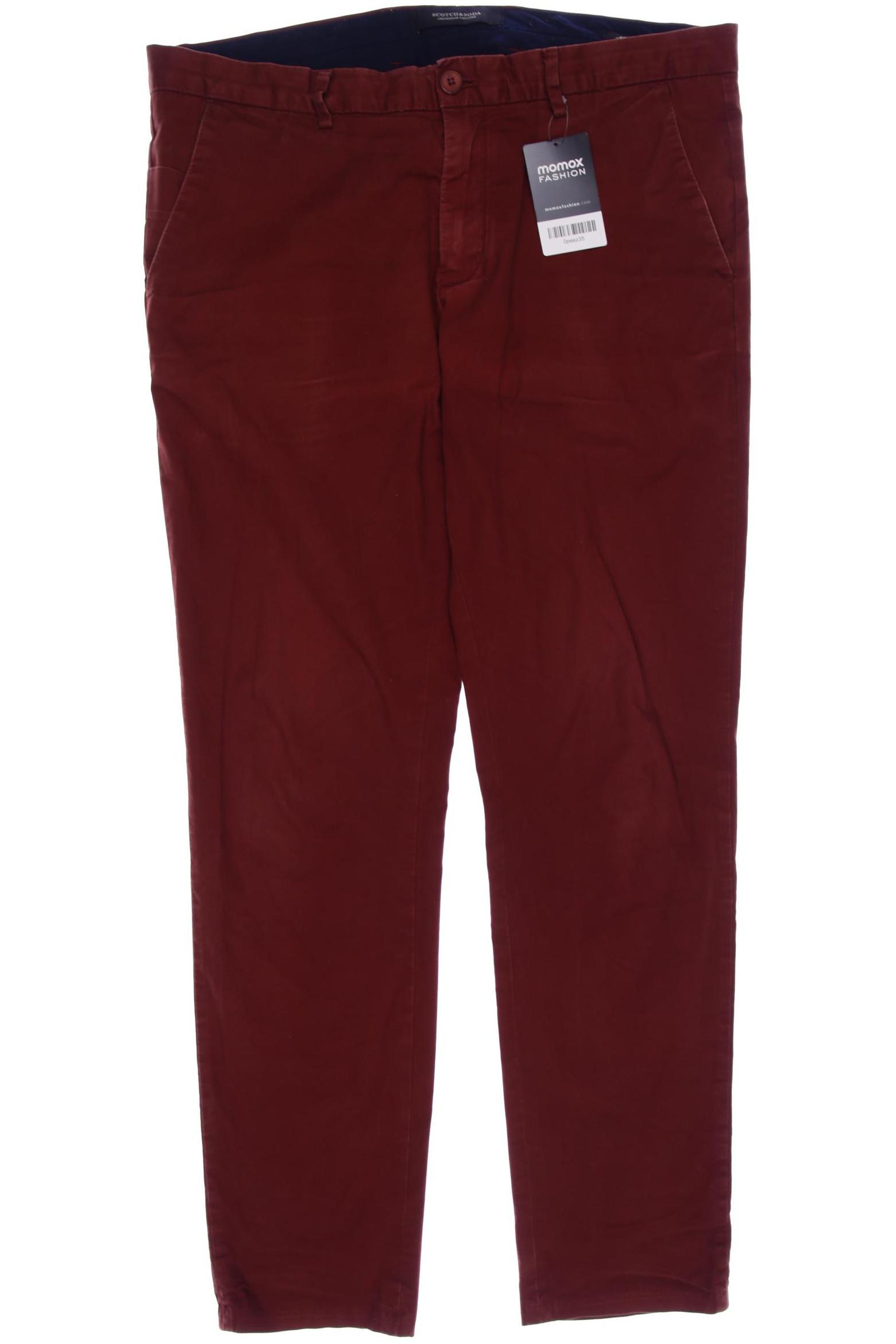 

Scotch & Soda Herren Stoffhose, bordeaux
