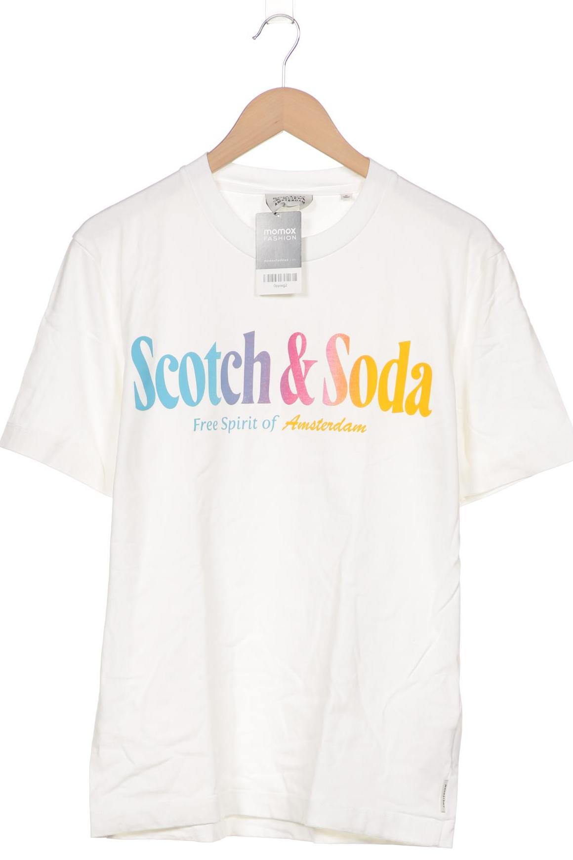 

Scotch & Soda Herren T-Shirt, weiß
