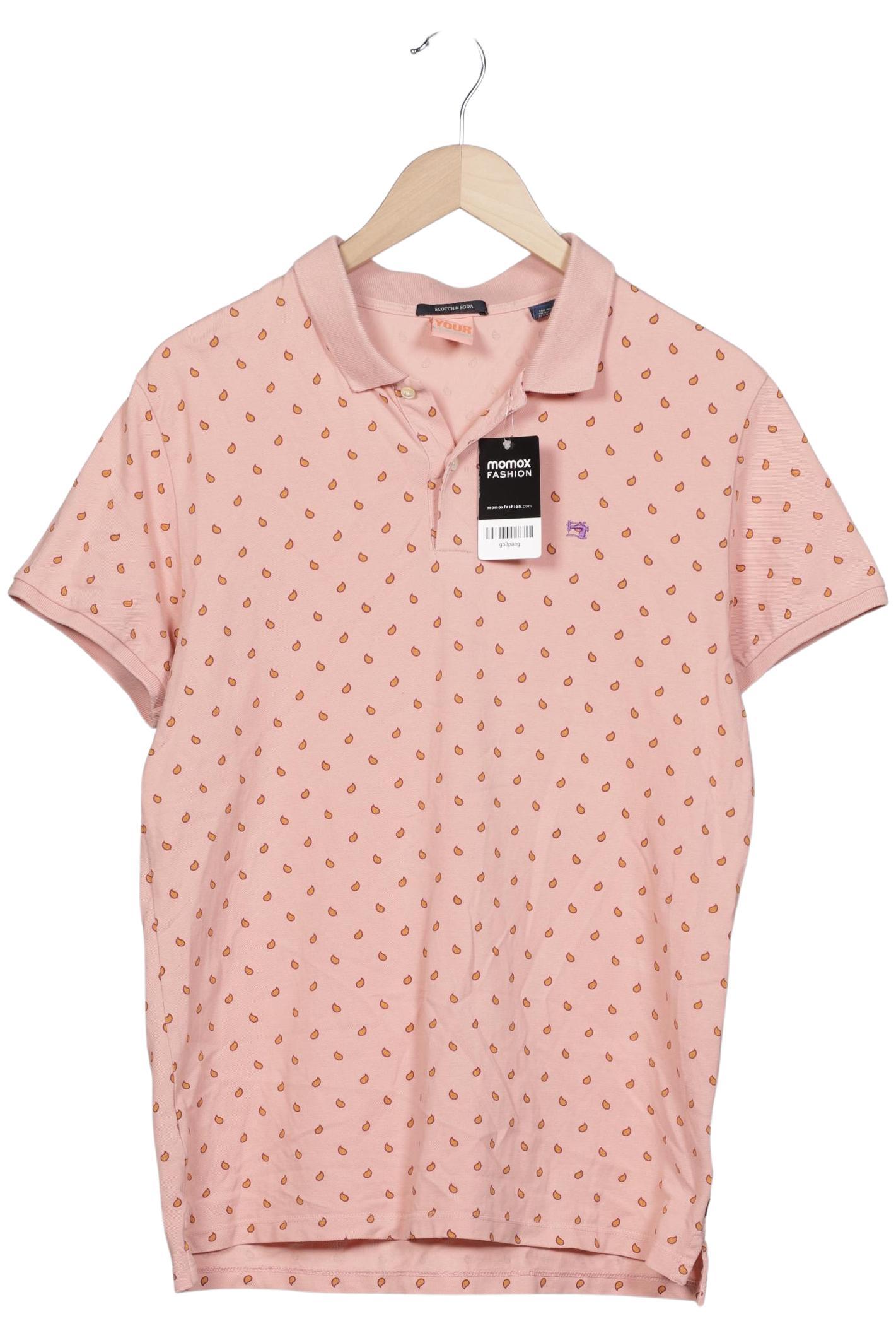 

Scotch & Soda Herren Poloshirt, rot, Gr. 52