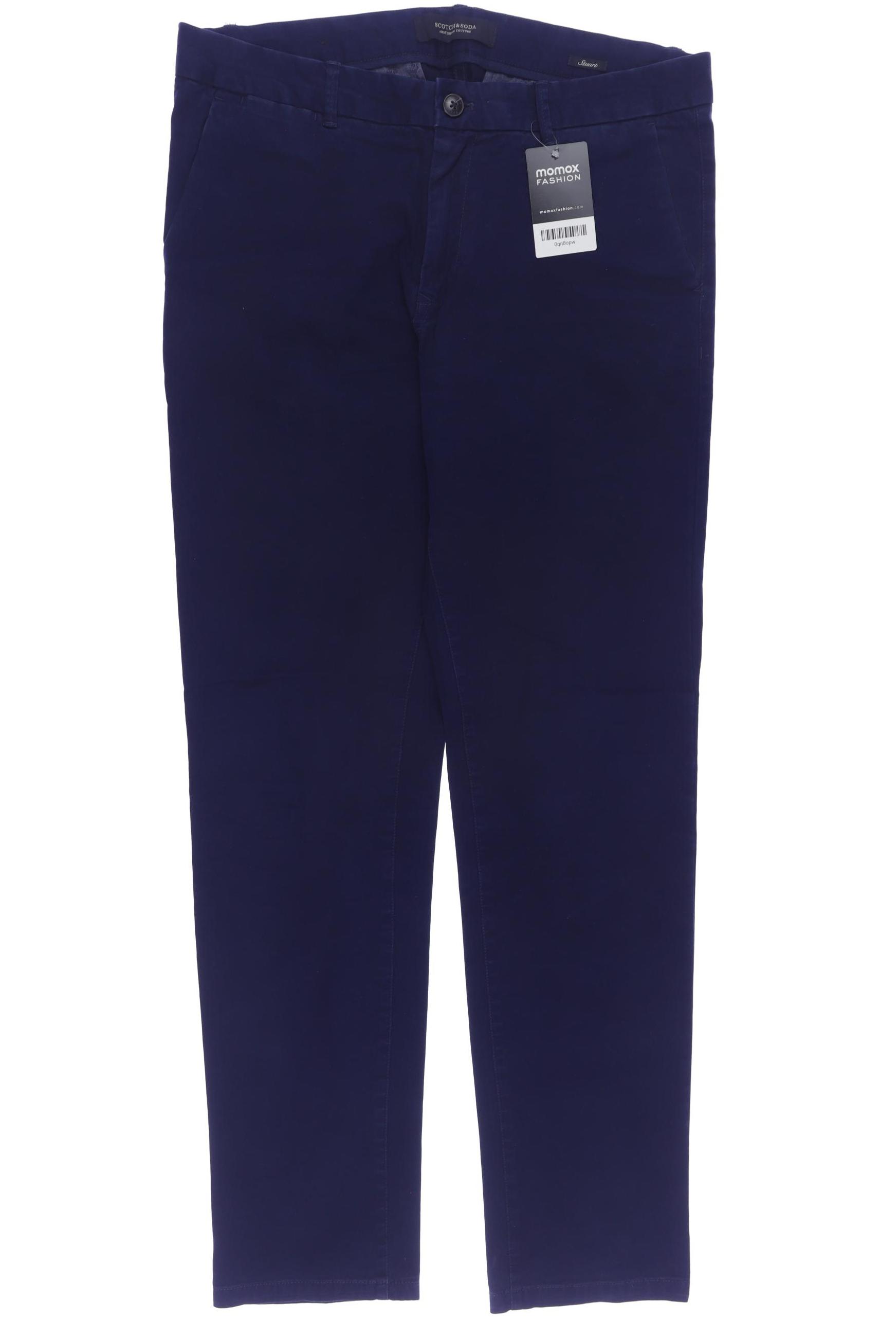

Scotch & Soda Herren Stoffhose, marineblau, Gr. 31