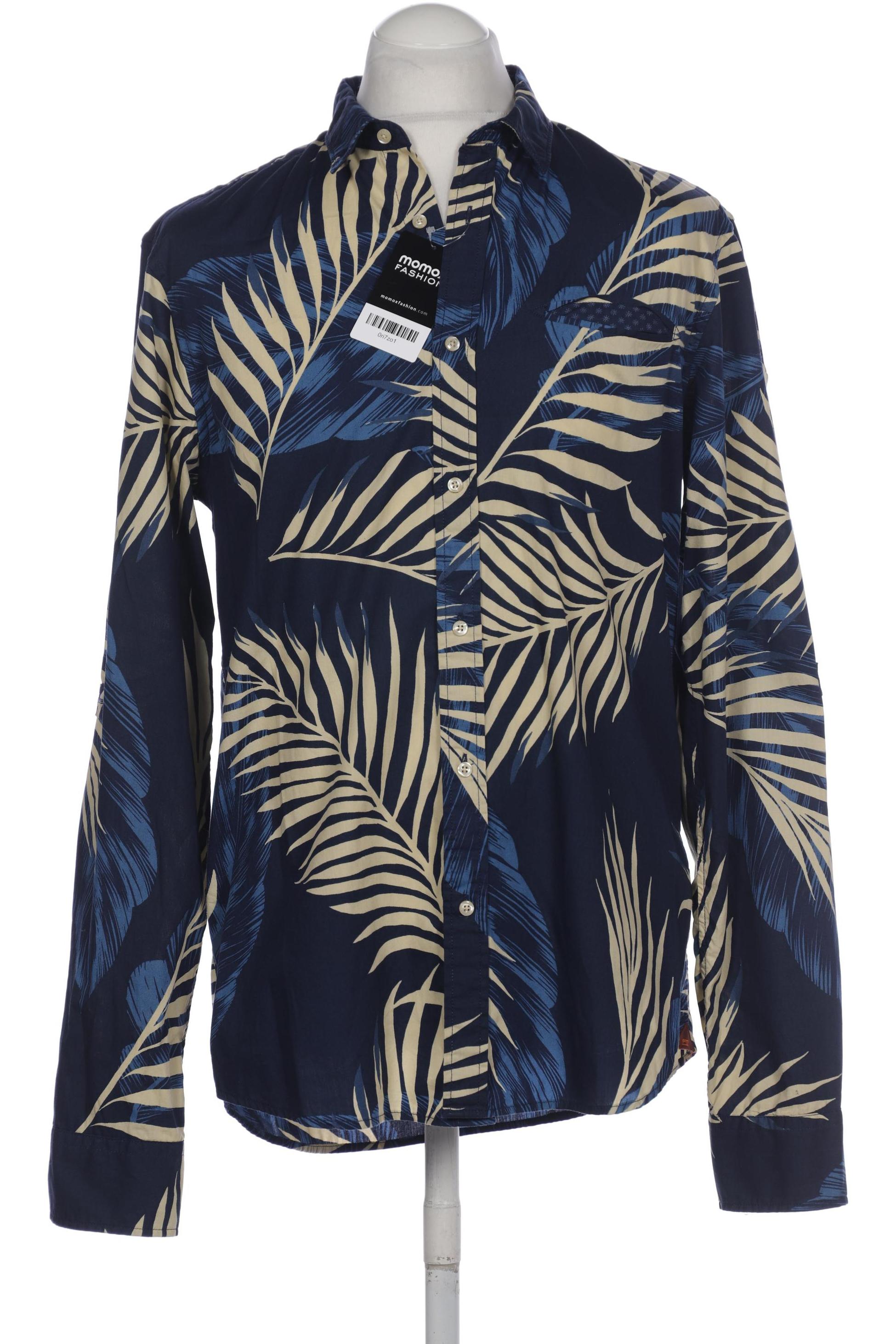 

Scotch & Soda Herren Hemd, marineblau, Gr. 52