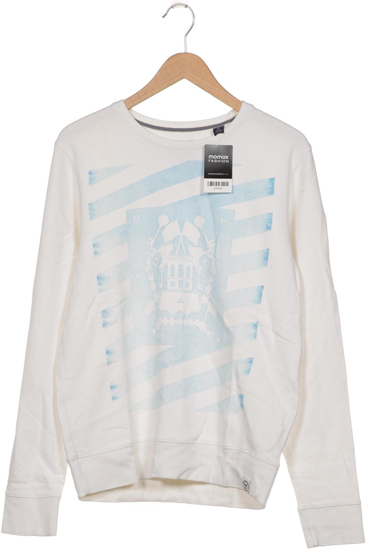 

Scotch & Soda Herren Sweatshirt, cremeweiß