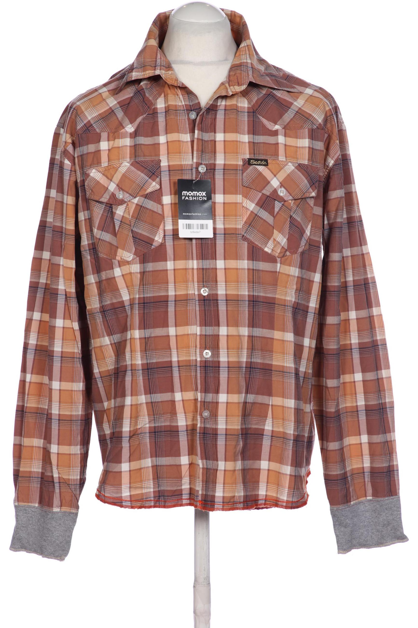 

Scotch & Soda Herren Hemd, braun