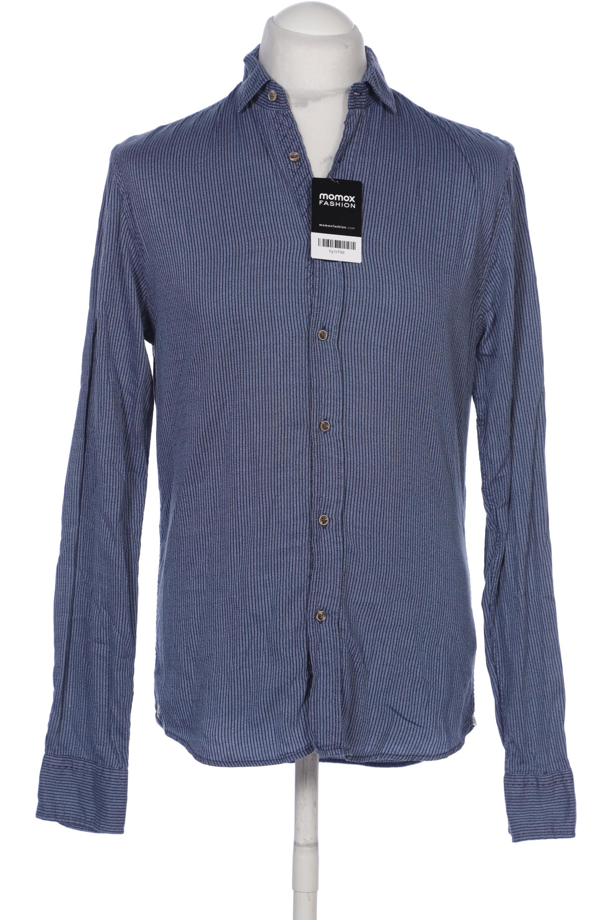 

Scotch & Soda Herren Hemd, blau, Gr. 48