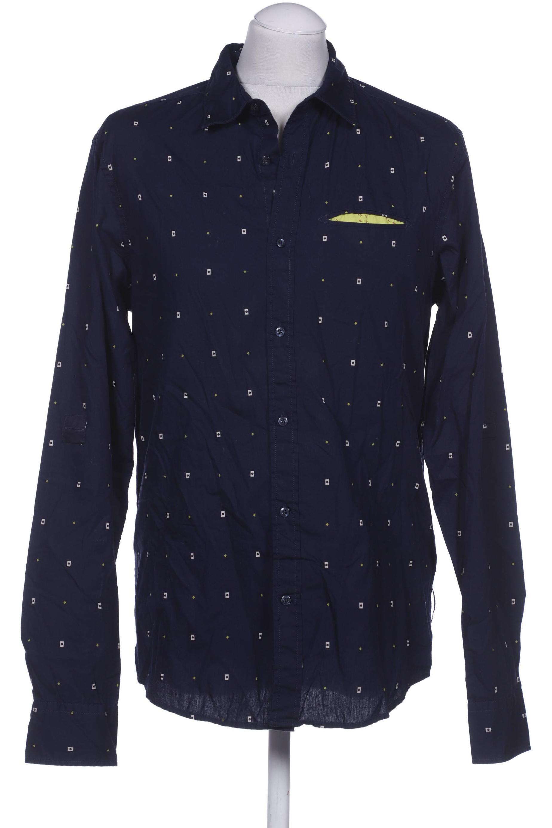 

Scotch & Soda Herren Hemd, marineblau